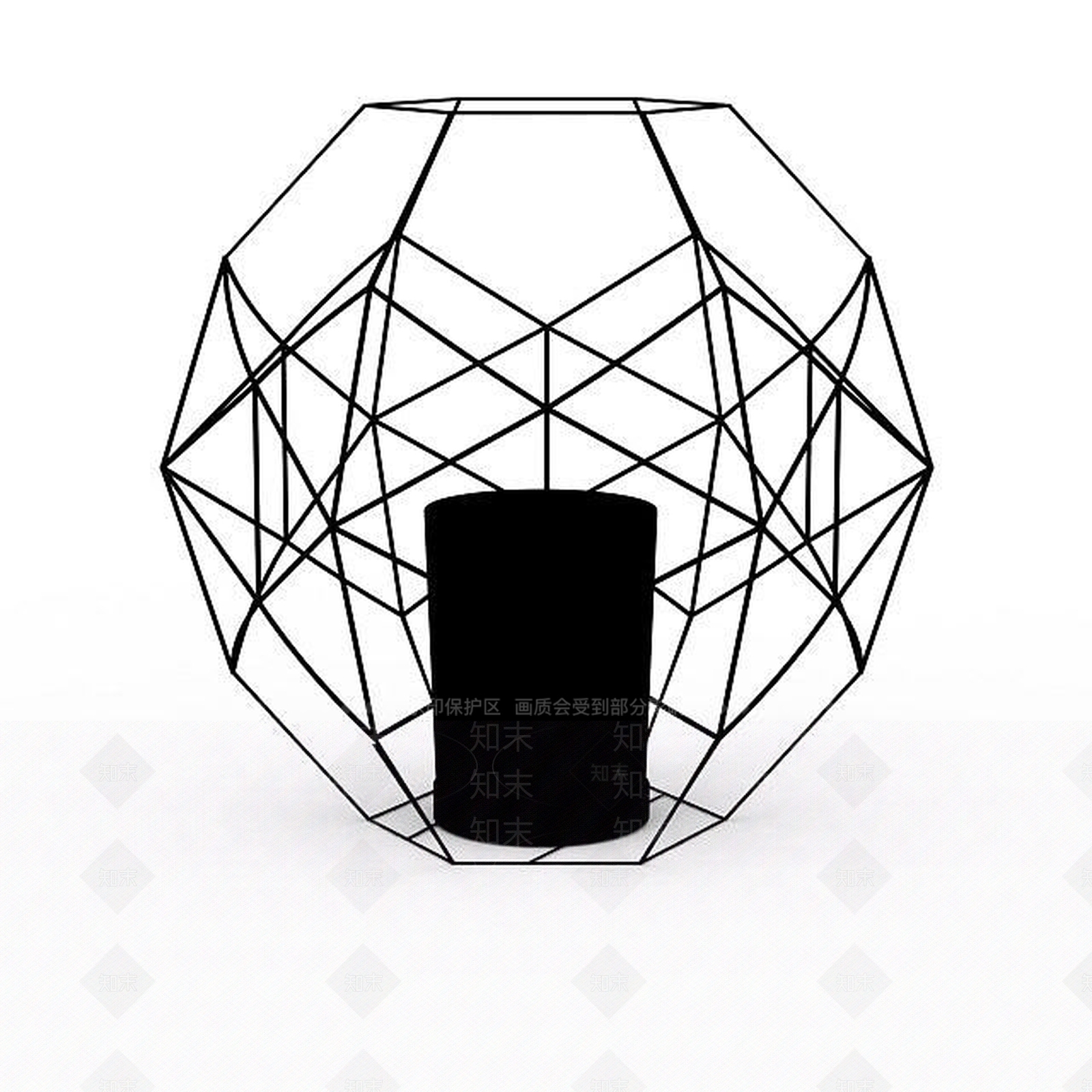 现代摆件组合3D模型下载【ID:1197591833】