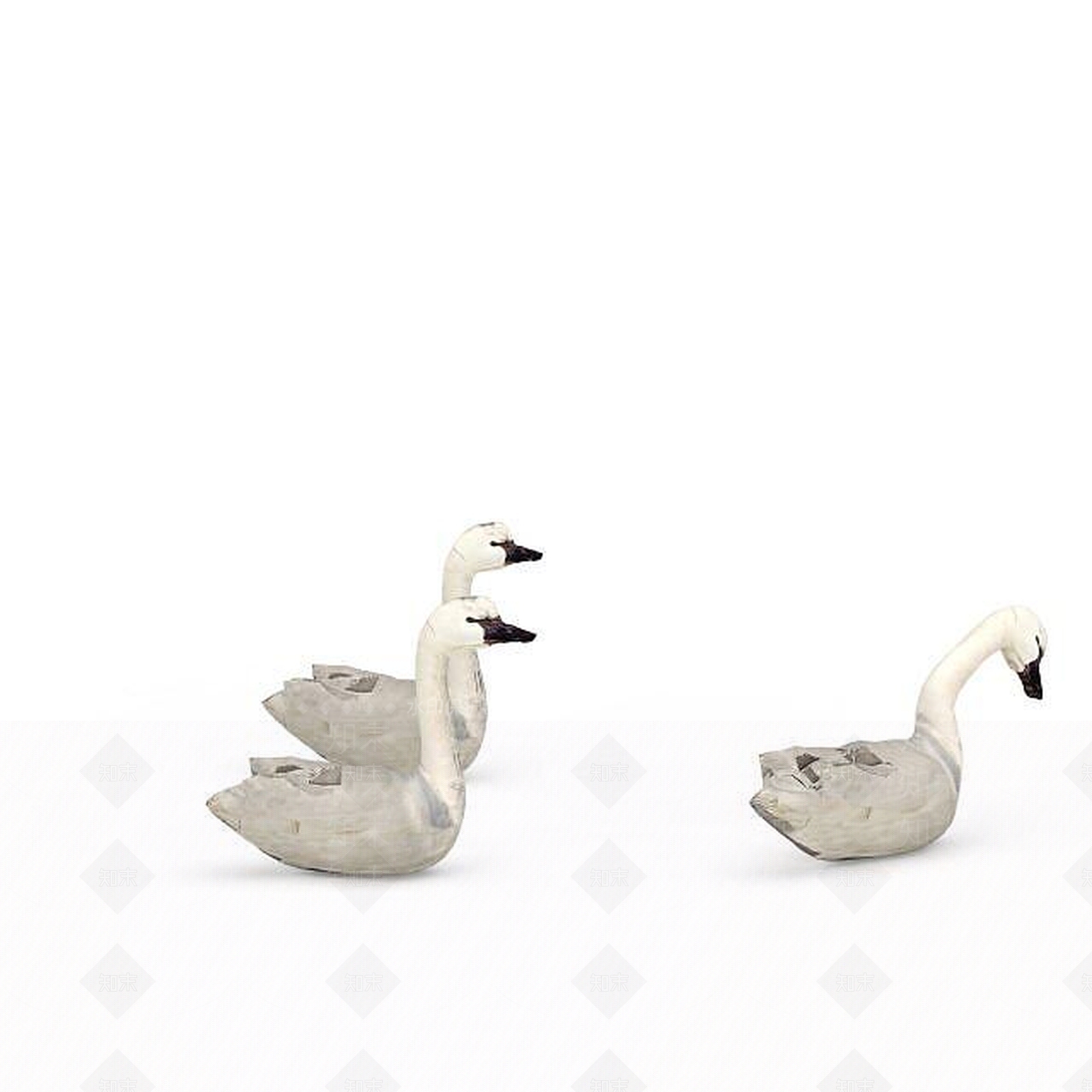 现代摆件组合3D模型下载【ID:1197595842】