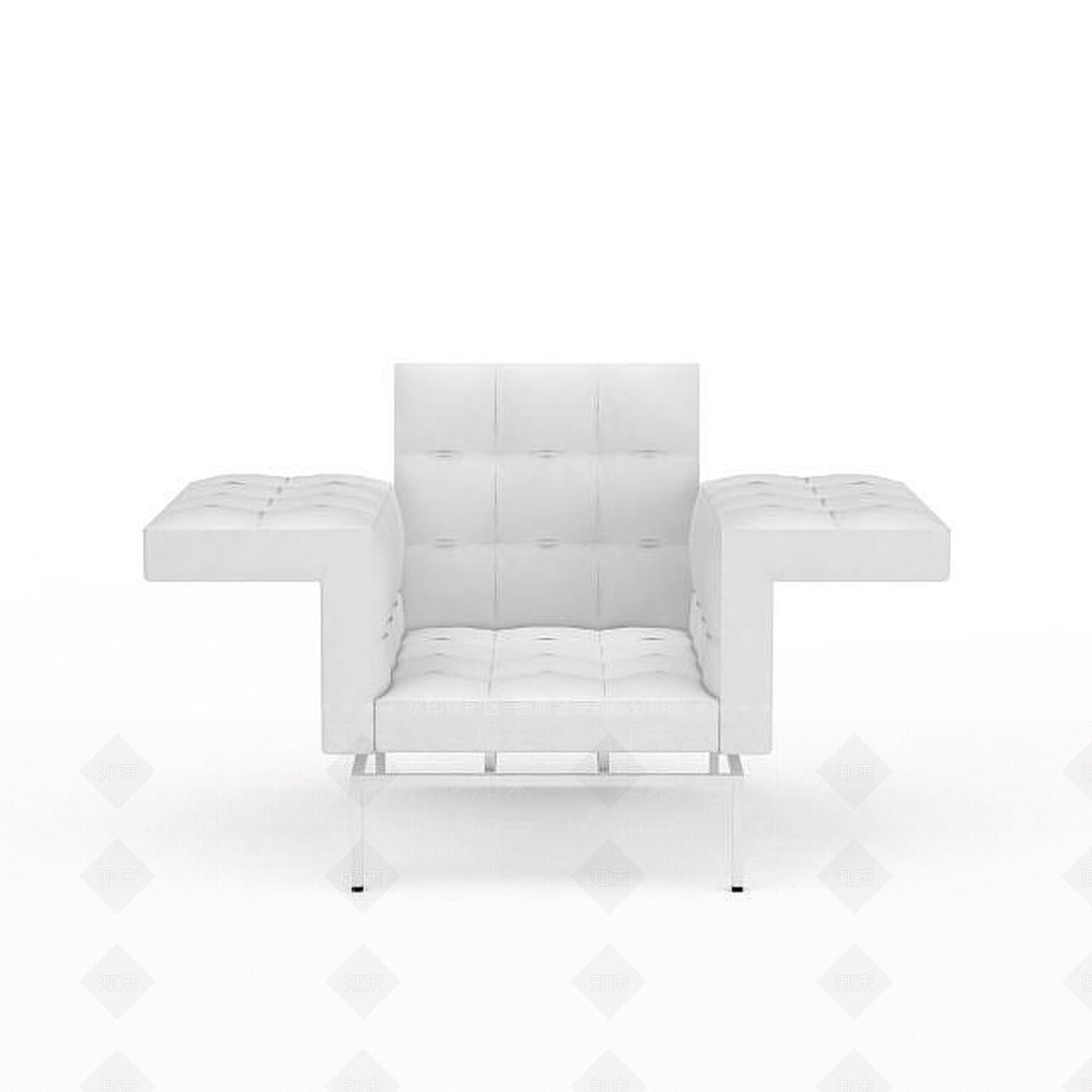 现代沙发椅子3D模型下载【ID:1197595970】