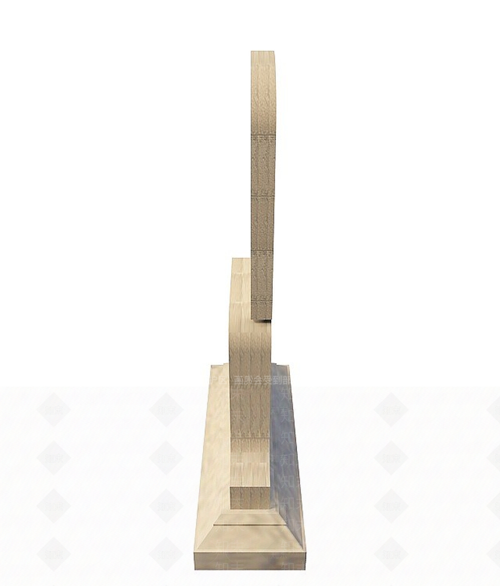 现代墓碑3D模型下载【ID:1197596760】