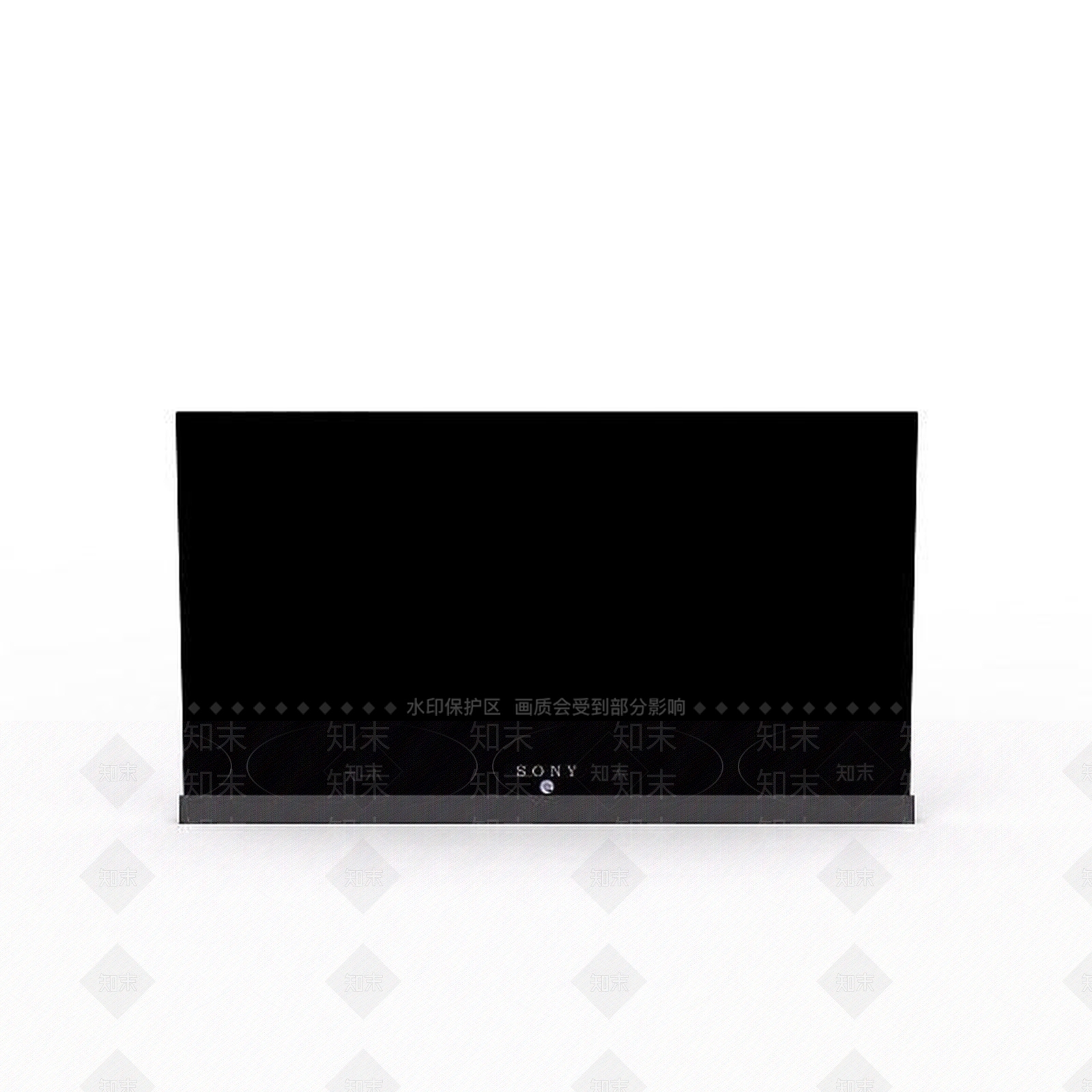 现代索尼电视机3D模型下载【ID:1197597022】