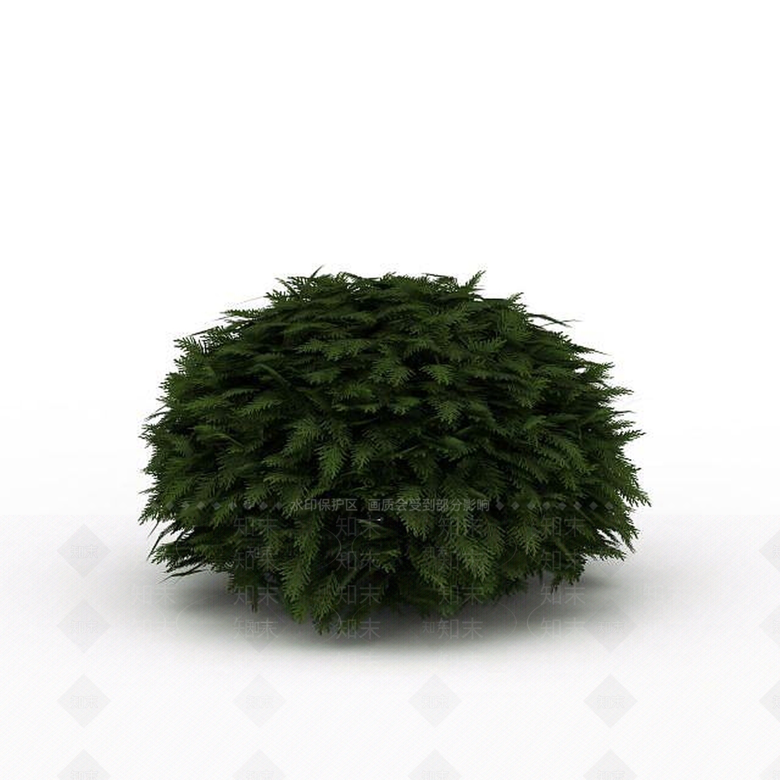 现代灌木3D模型下载【ID:1197597280】