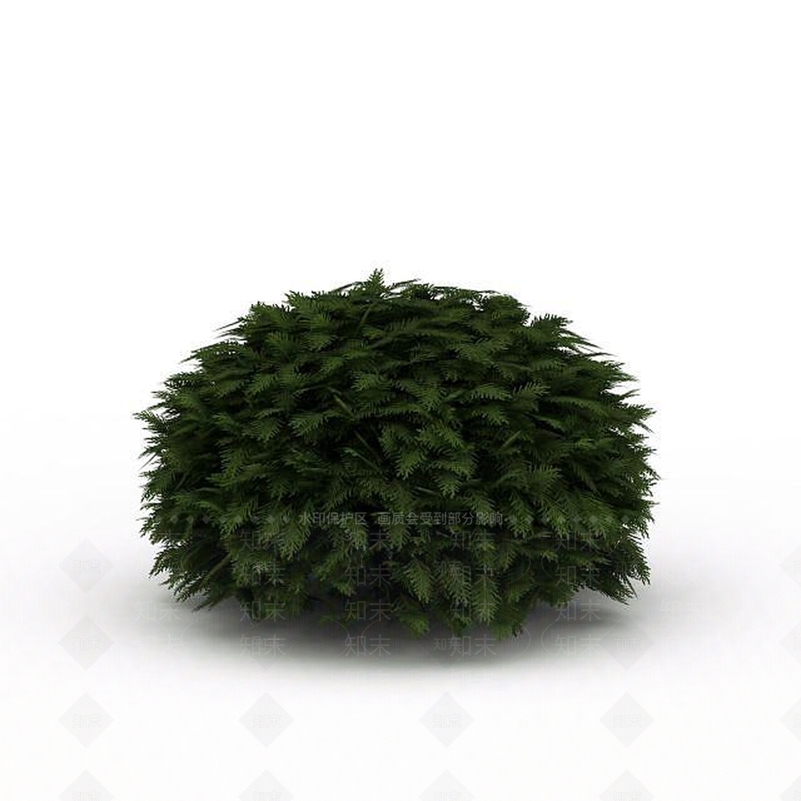 现代灌木3D模型下载【ID:1197597280】
