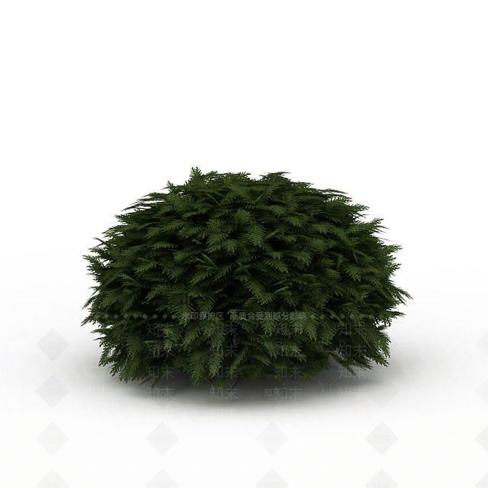 现代灌木3D模型下载【ID:1197597280】
