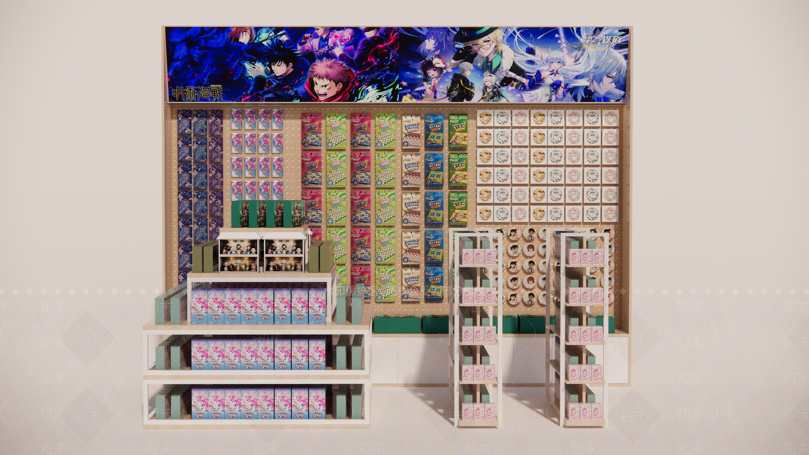 展柜SU模型下载【ID:1197598218】