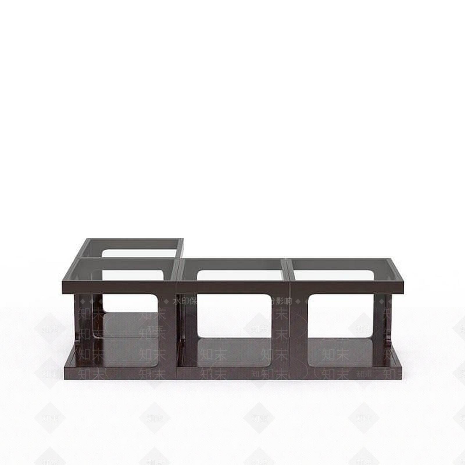 现代转角桌几3D模型下载【ID:1197600507】