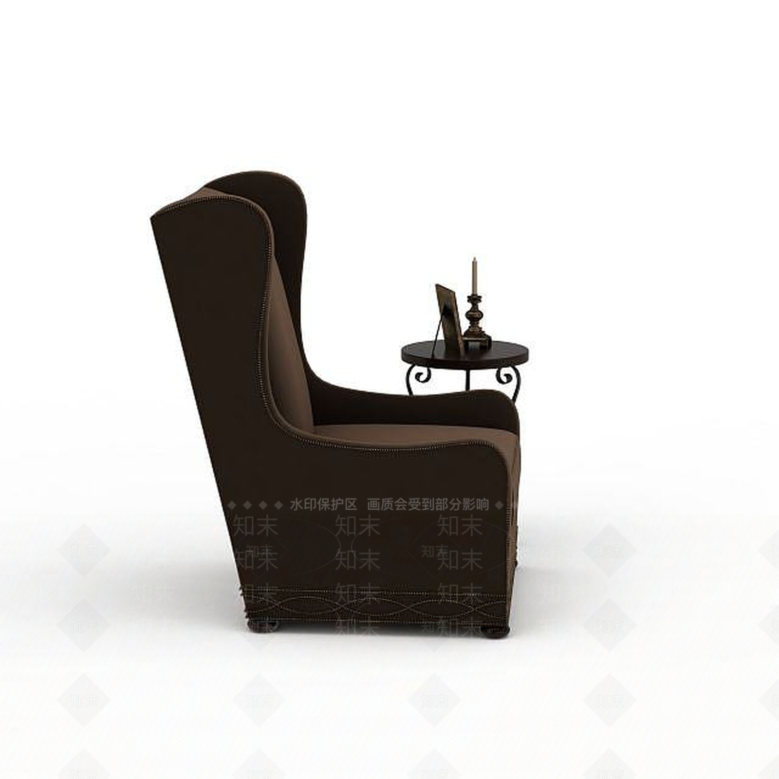 现代双人沙发3D模型下载【ID:1197600747】