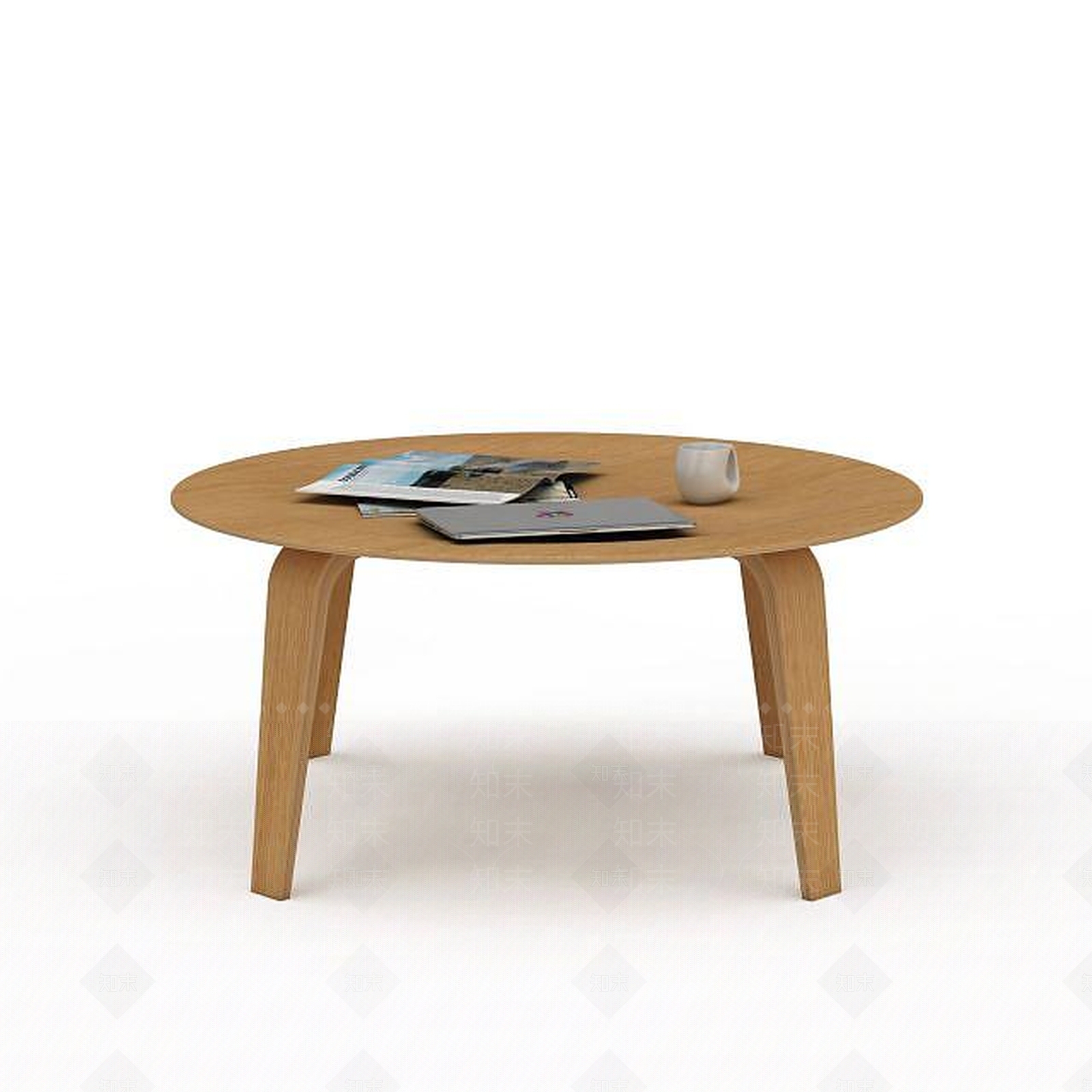 现代休闲桌子3D模型下载【ID:1197602584】