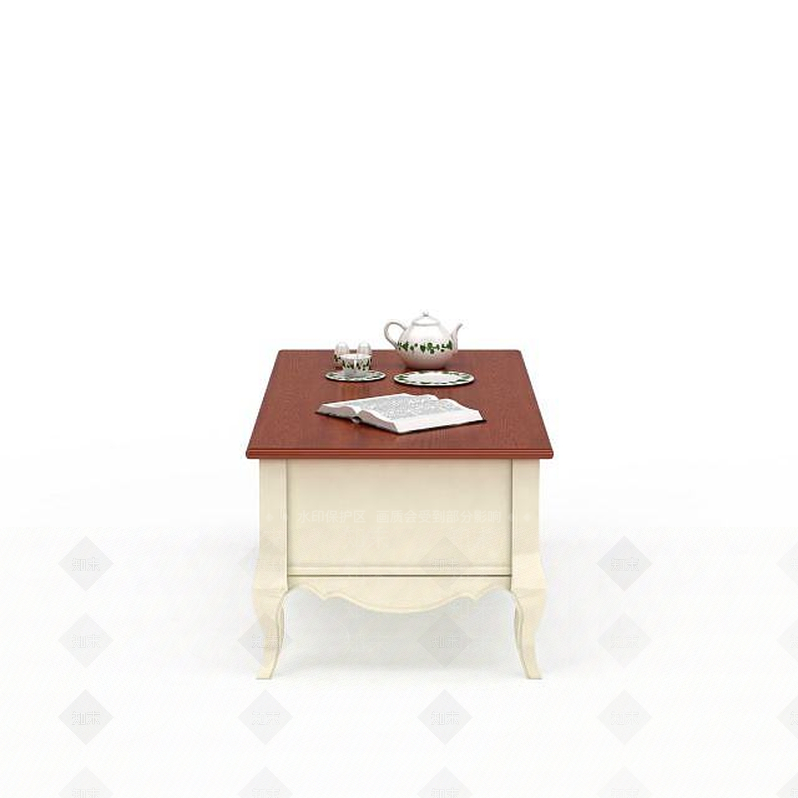现代实木柜子3D模型下载【ID:1197602688】