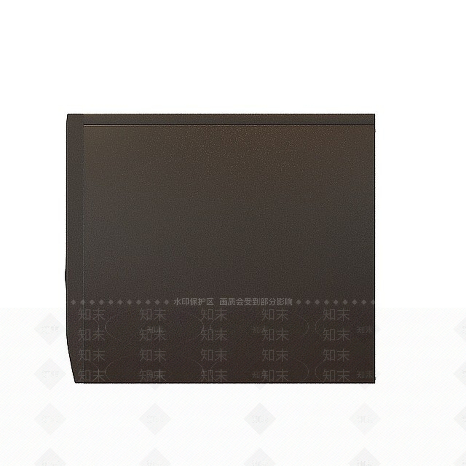 现代黑色主机箱3D模型下载【ID:1197603191】