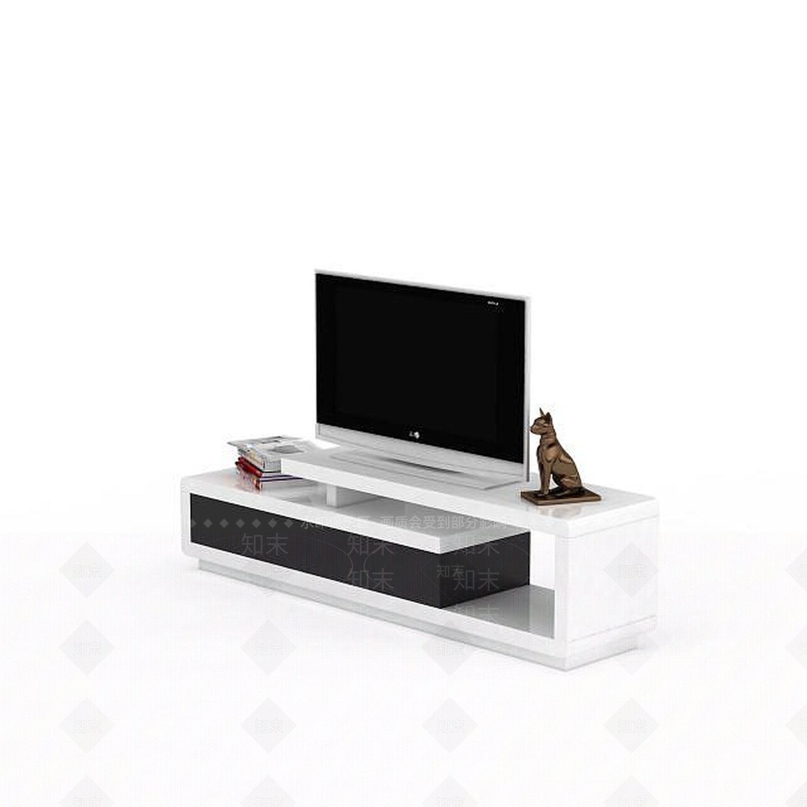 现代风格电视柜3D模型下载【ID:1197605495】