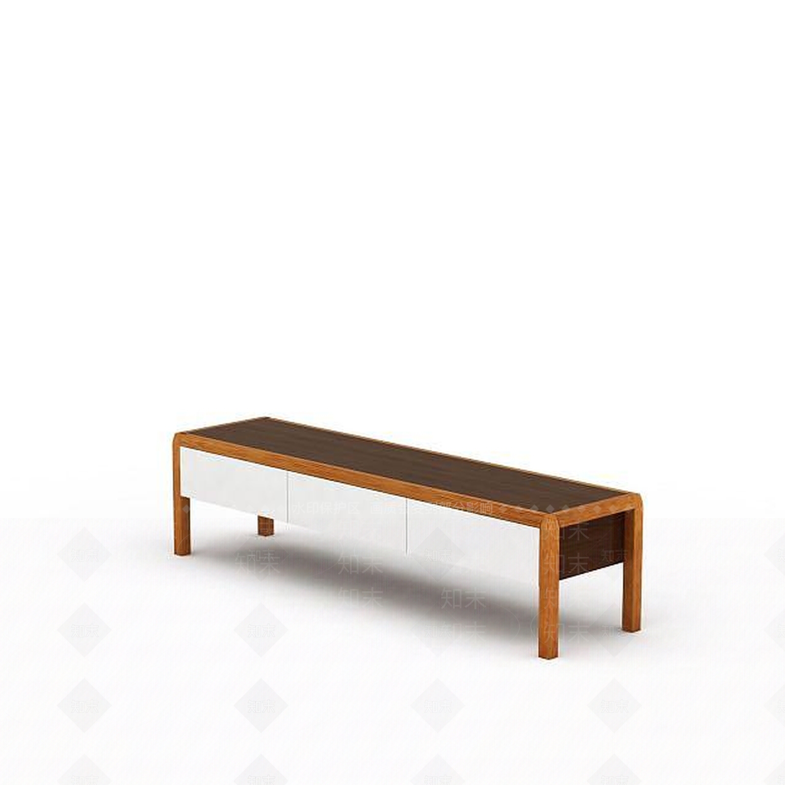 现代客厅电视柜3D模型下载【ID:1197605866】
