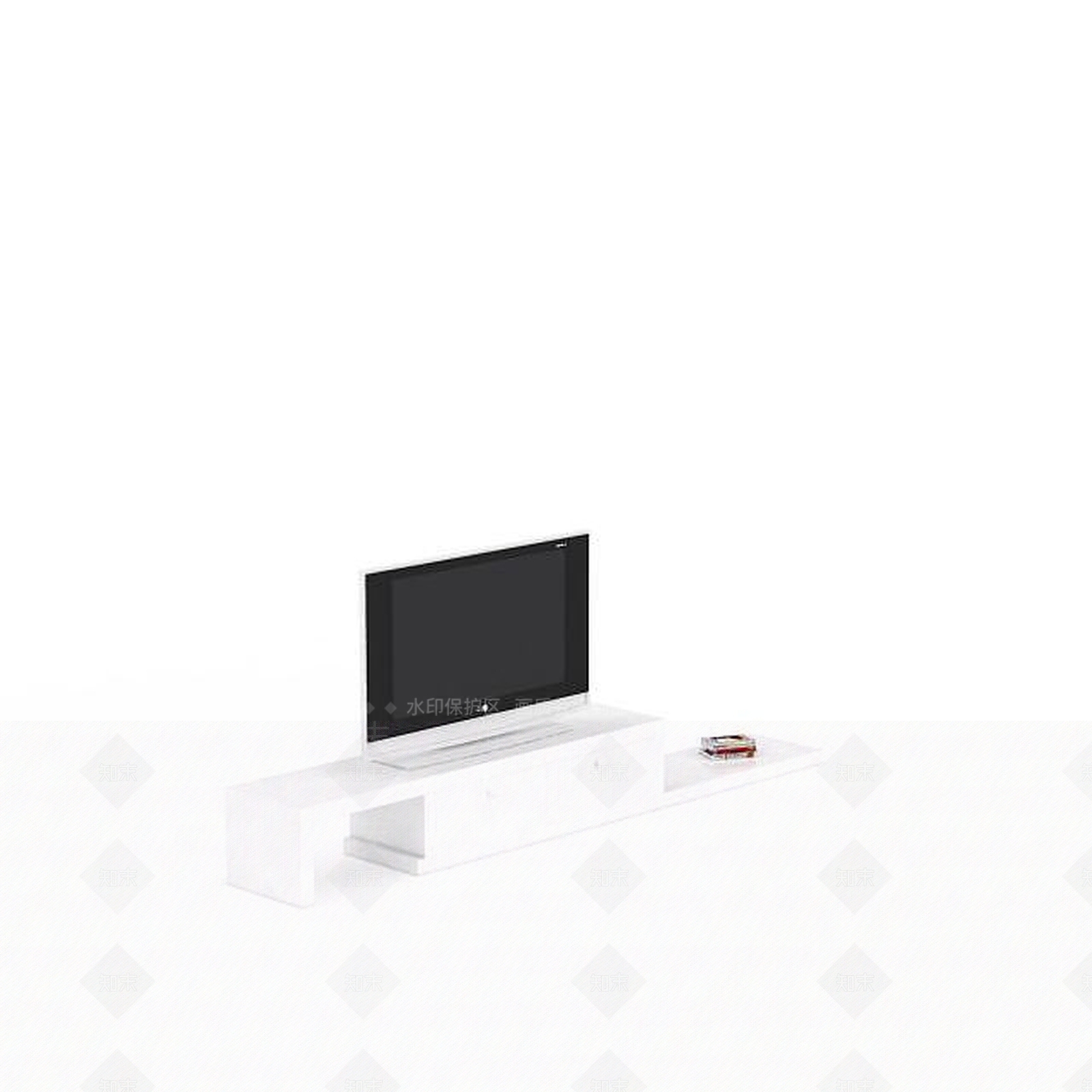 现代风格电视柜3D模型下载【ID:1197605960】