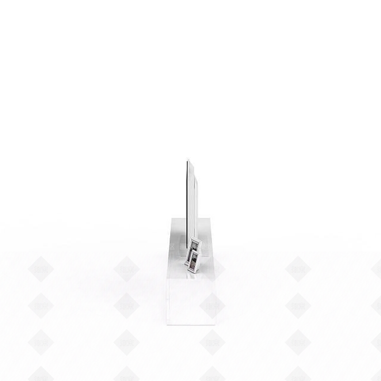 现代客厅电视柜3D模型下载【ID:1197606187】