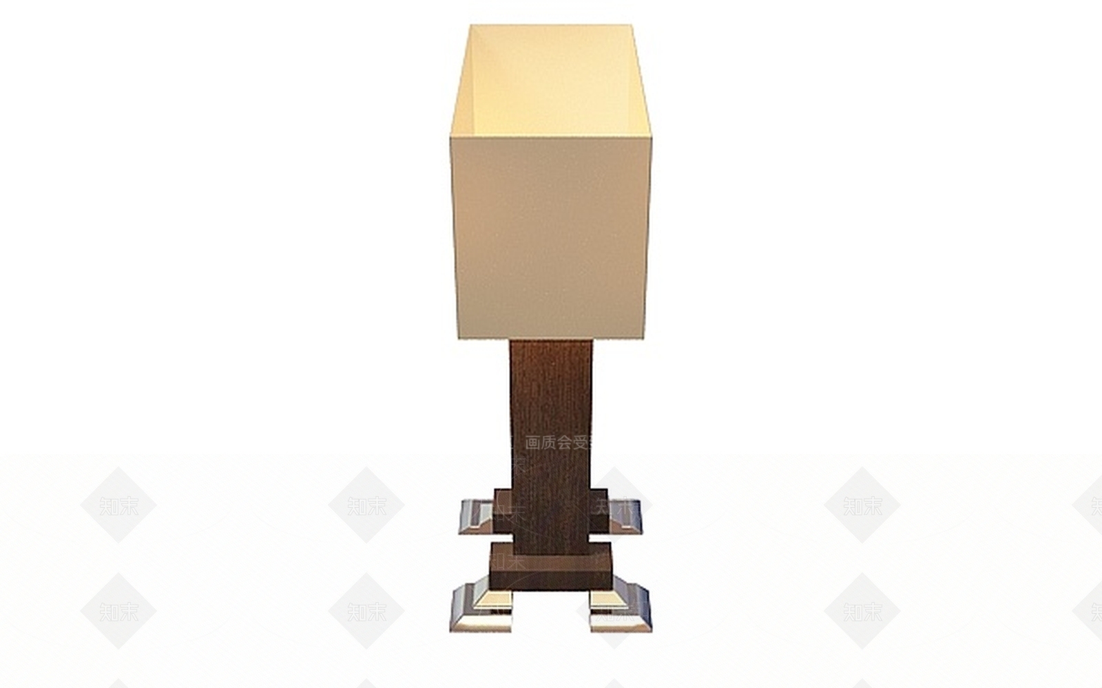 中式精品台灯3D模型下载【ID:1197608549】