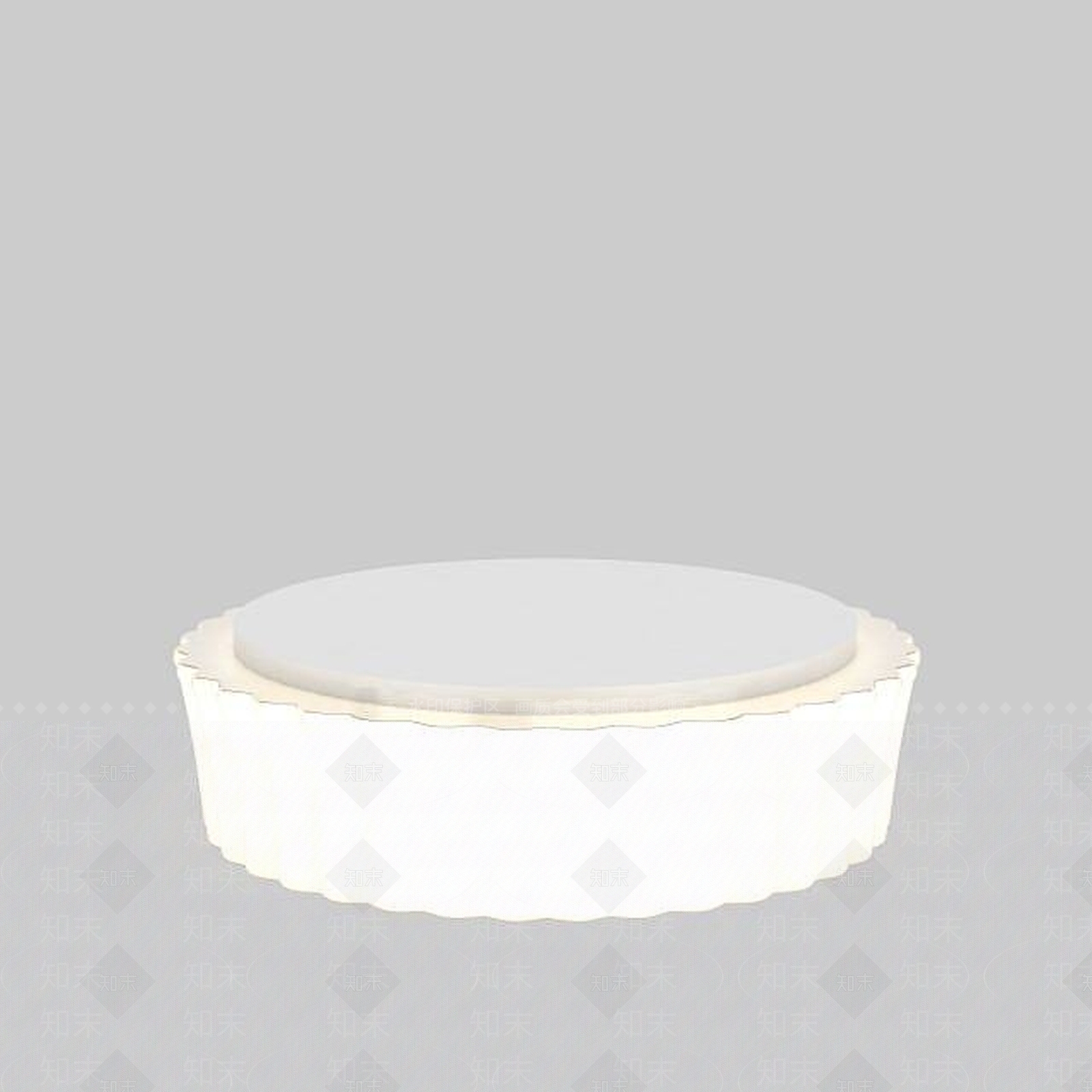 现代led吸顶灯3D模型下载【ID:1197608790】