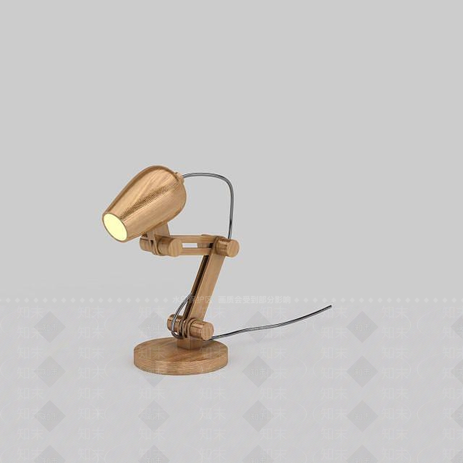 现代创意台灯3D模型下载【ID:1197609297】