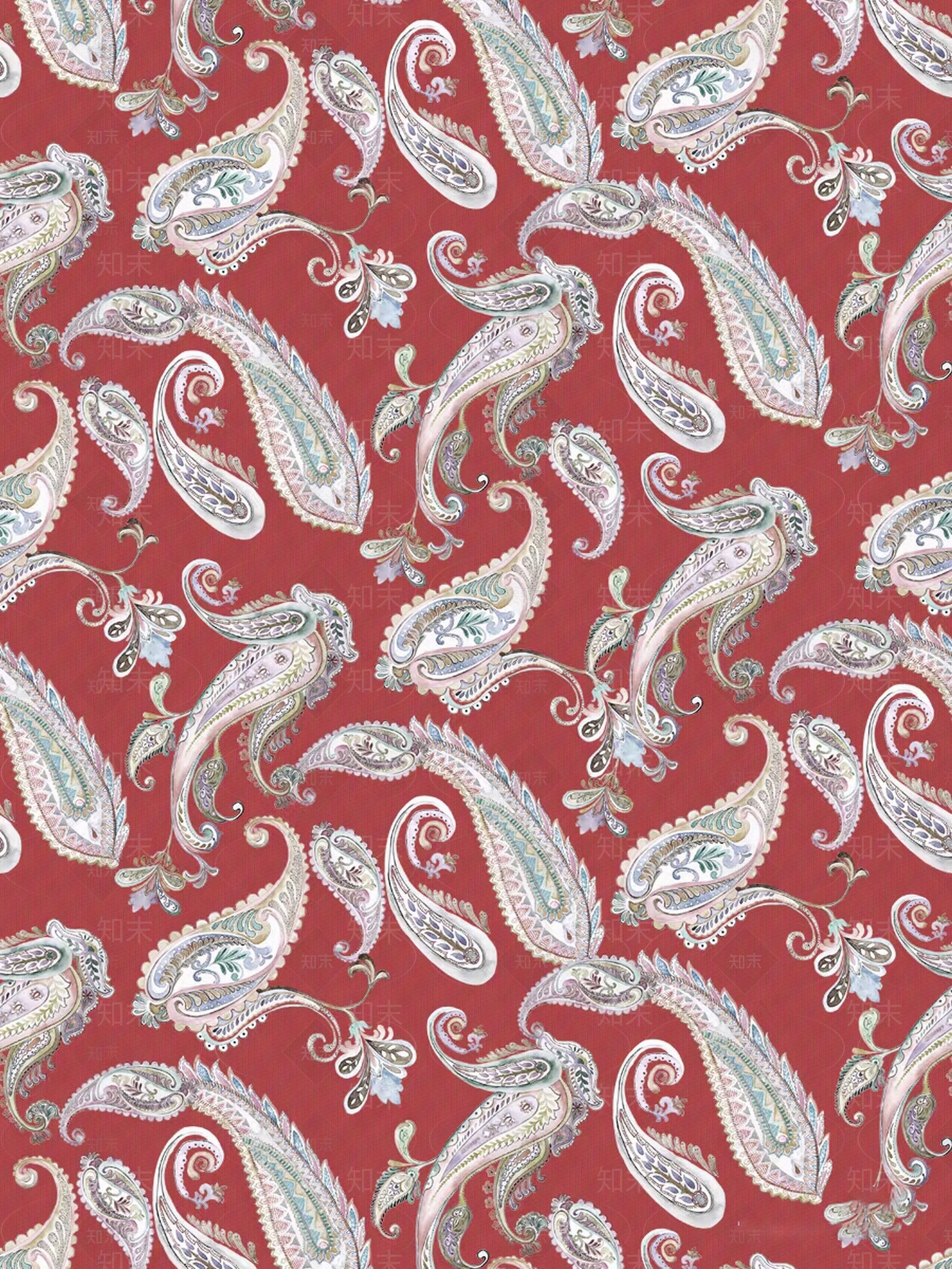 法式欧式花纹壁纸贴图下载【ID:1197617755】