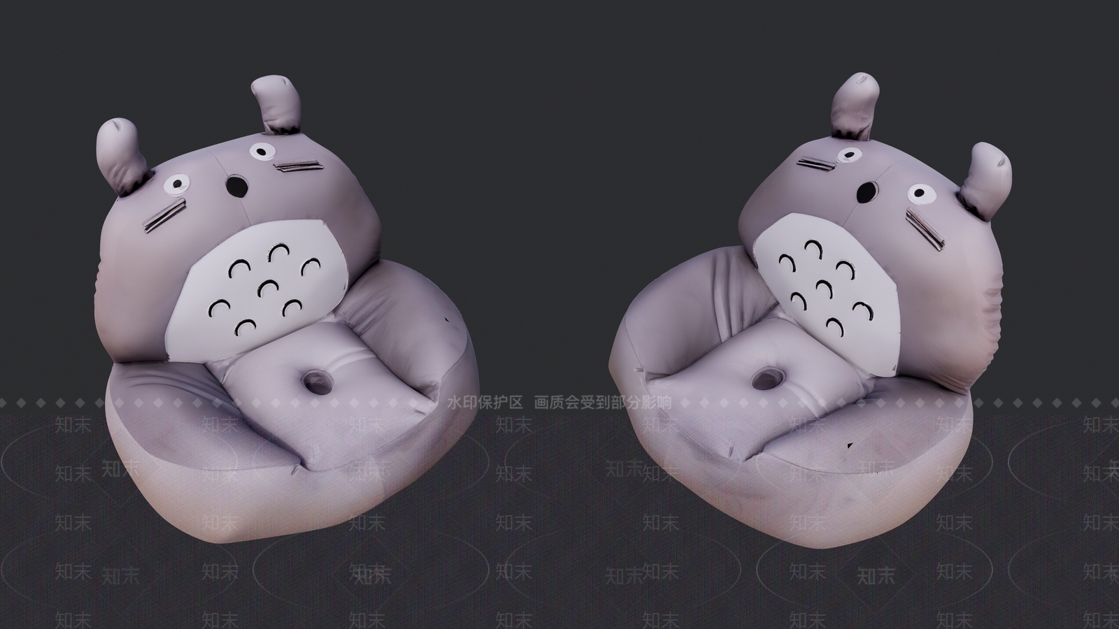 现代单人沙发SU模型下载【ID:1197618813】