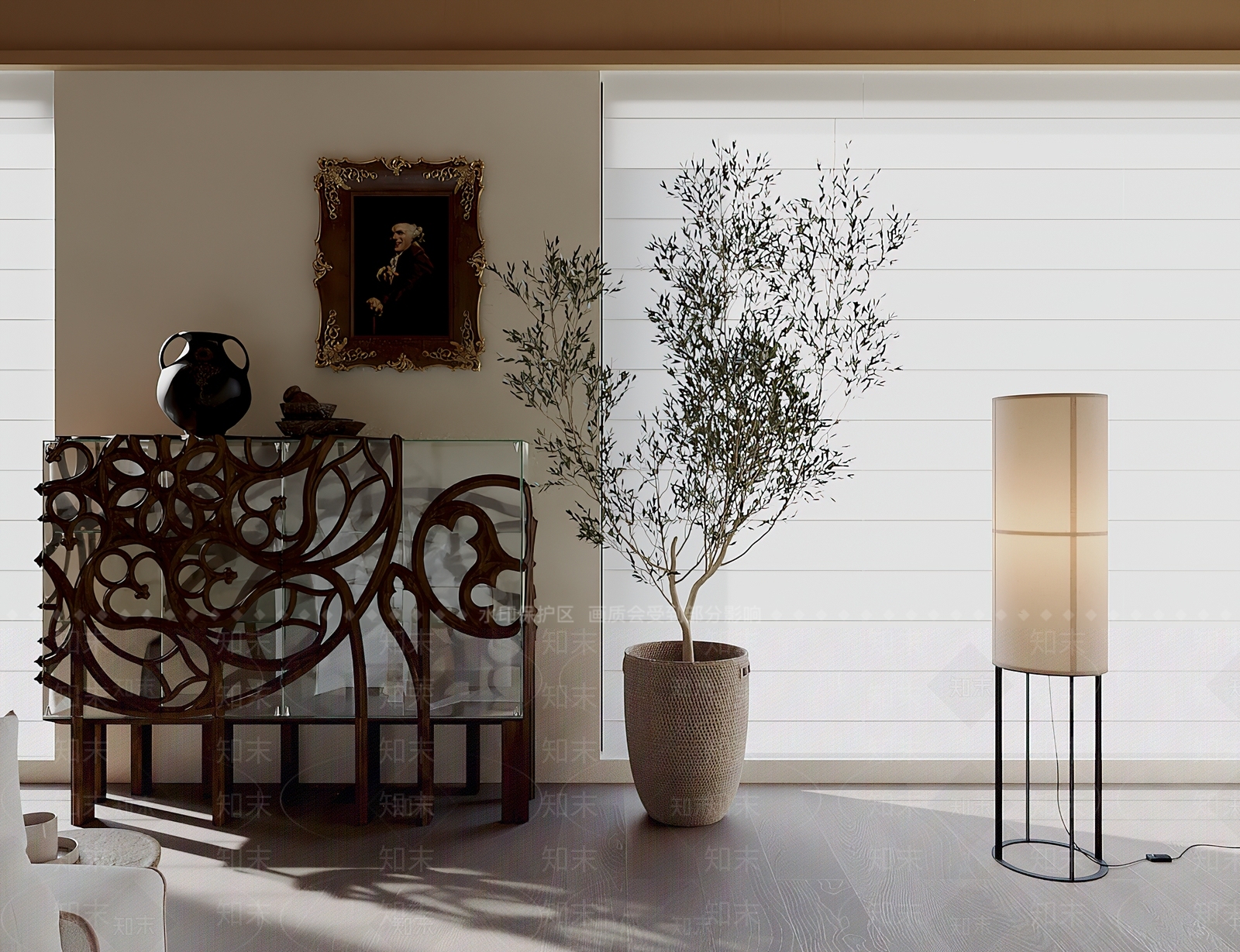 中古斗柜3D模型下载【ID:1197621526】