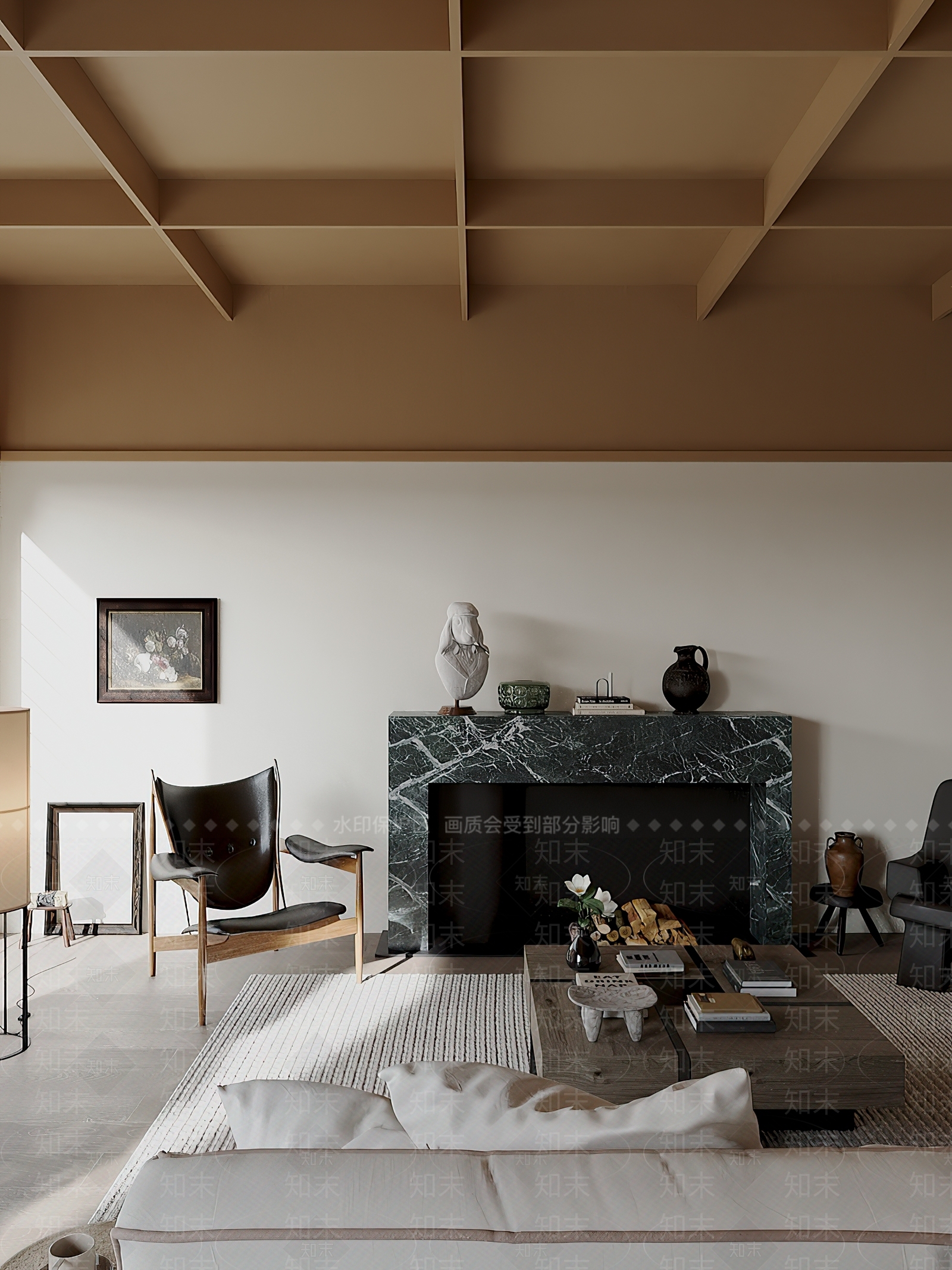 中古壁炉3D模型下载【ID:1197622177】