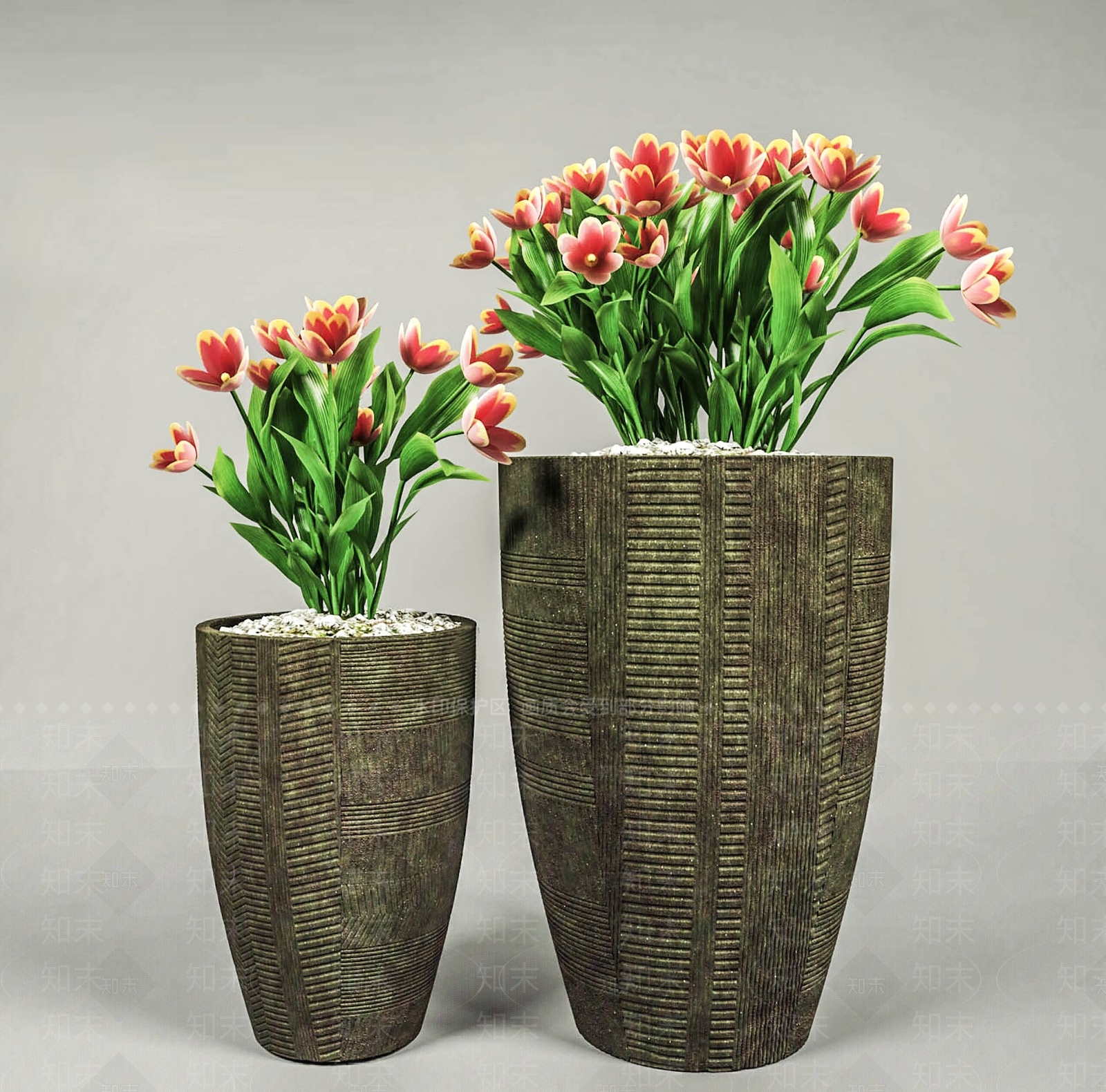 花坛3D模型下载【ID:1197622150】