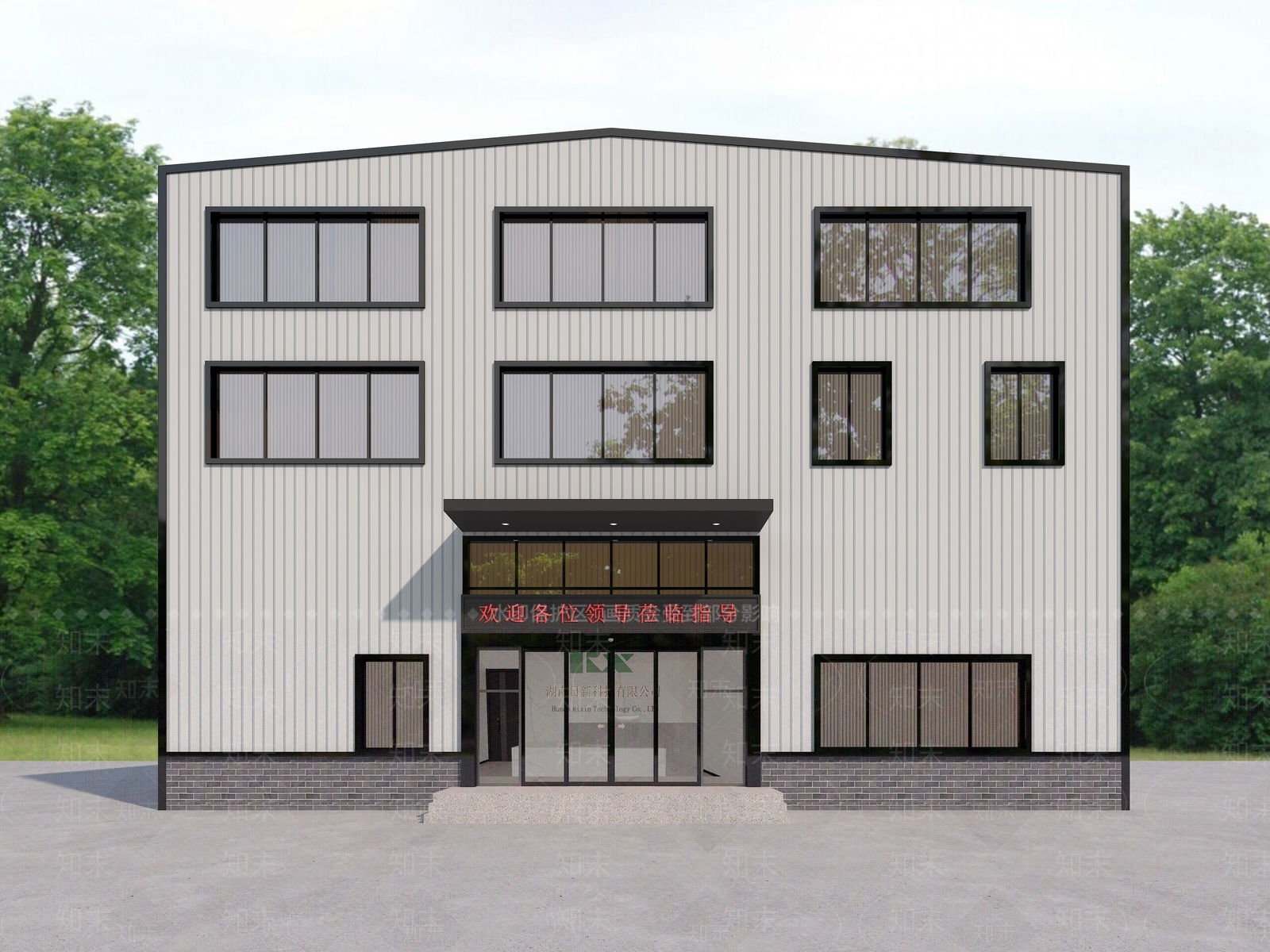 现代厂房3D模型下载【ID:1197627072】