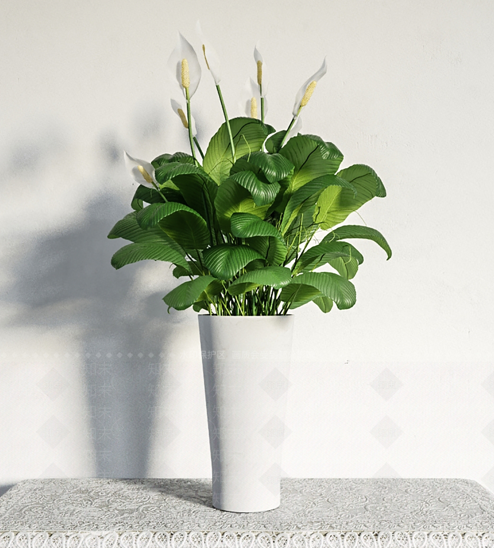 盆栽3D模型下载【ID:1197626986】