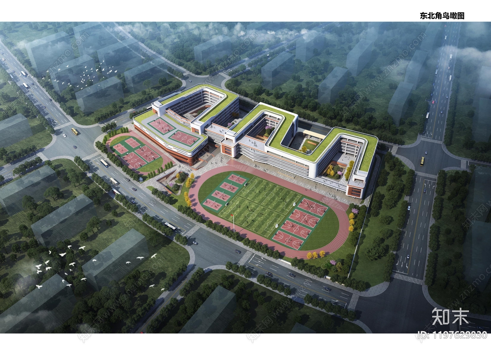 现代中小学建筑下载【ID:1197629830】