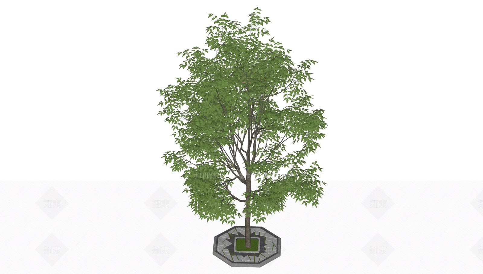 乔木SU模型下载【ID:1197629981】