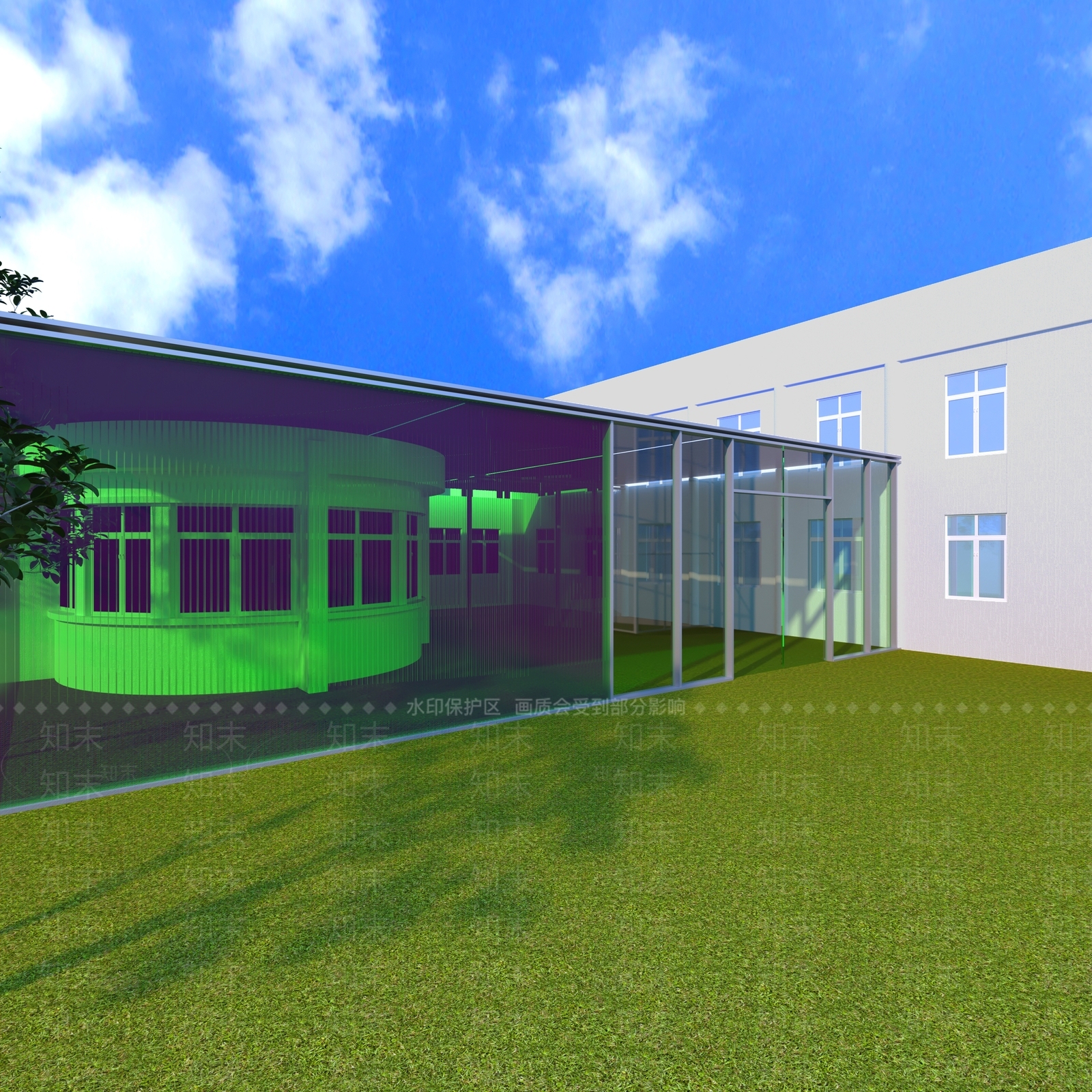 现代其他文体建筑3D模型下载【ID:1197630313】