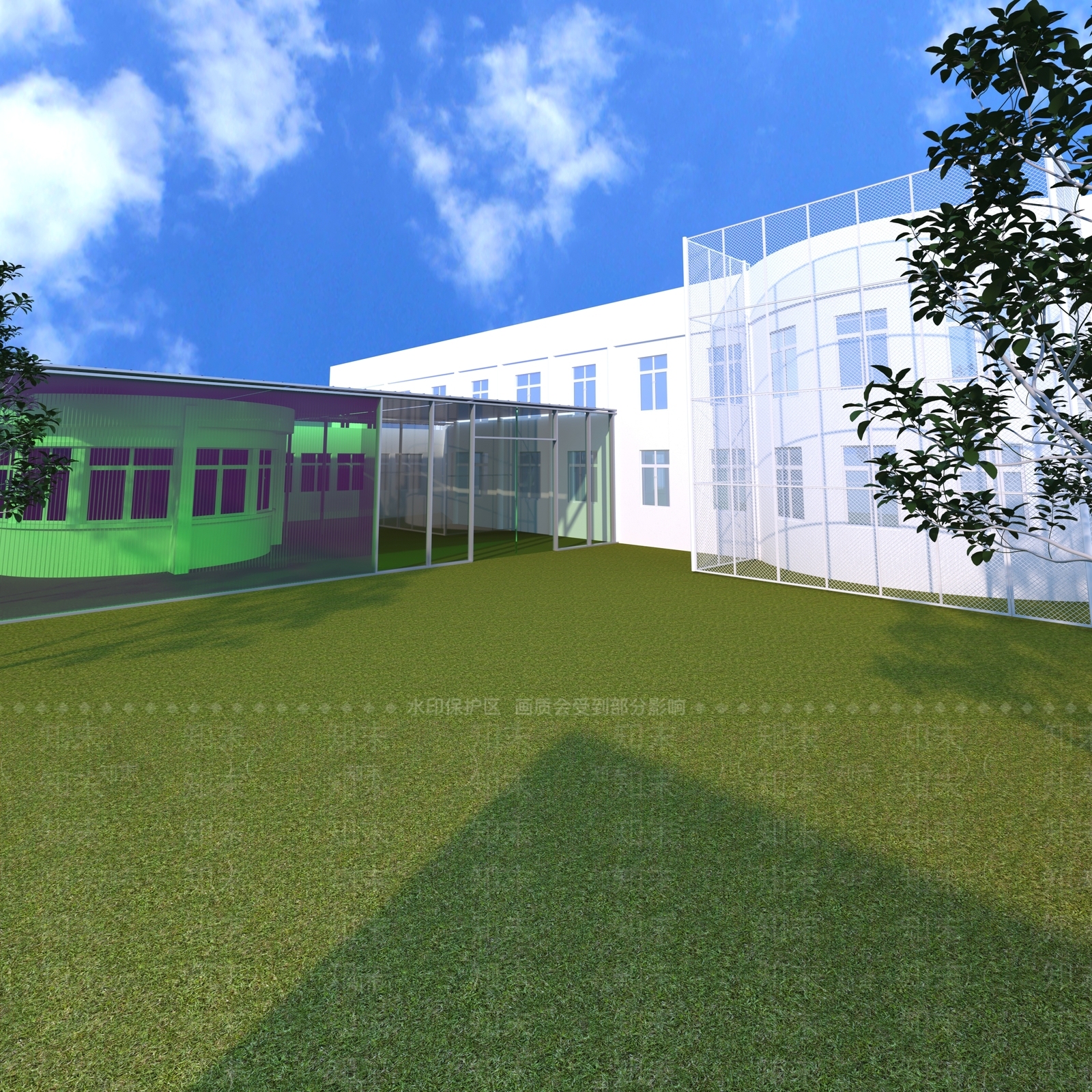 现代其他文体建筑3D模型下载【ID:1197630313】