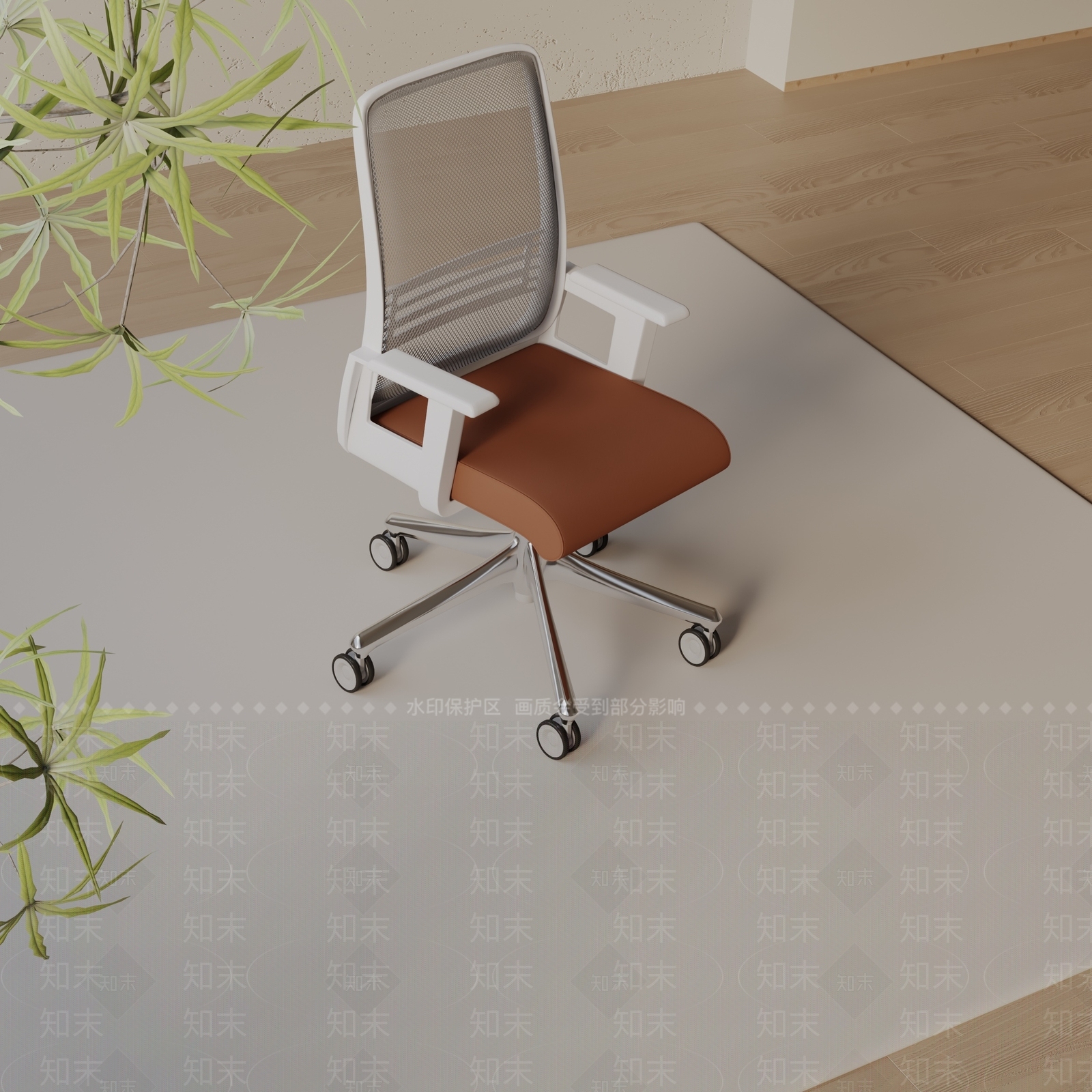 现代办公椅3D模型下载【ID:1197633166】