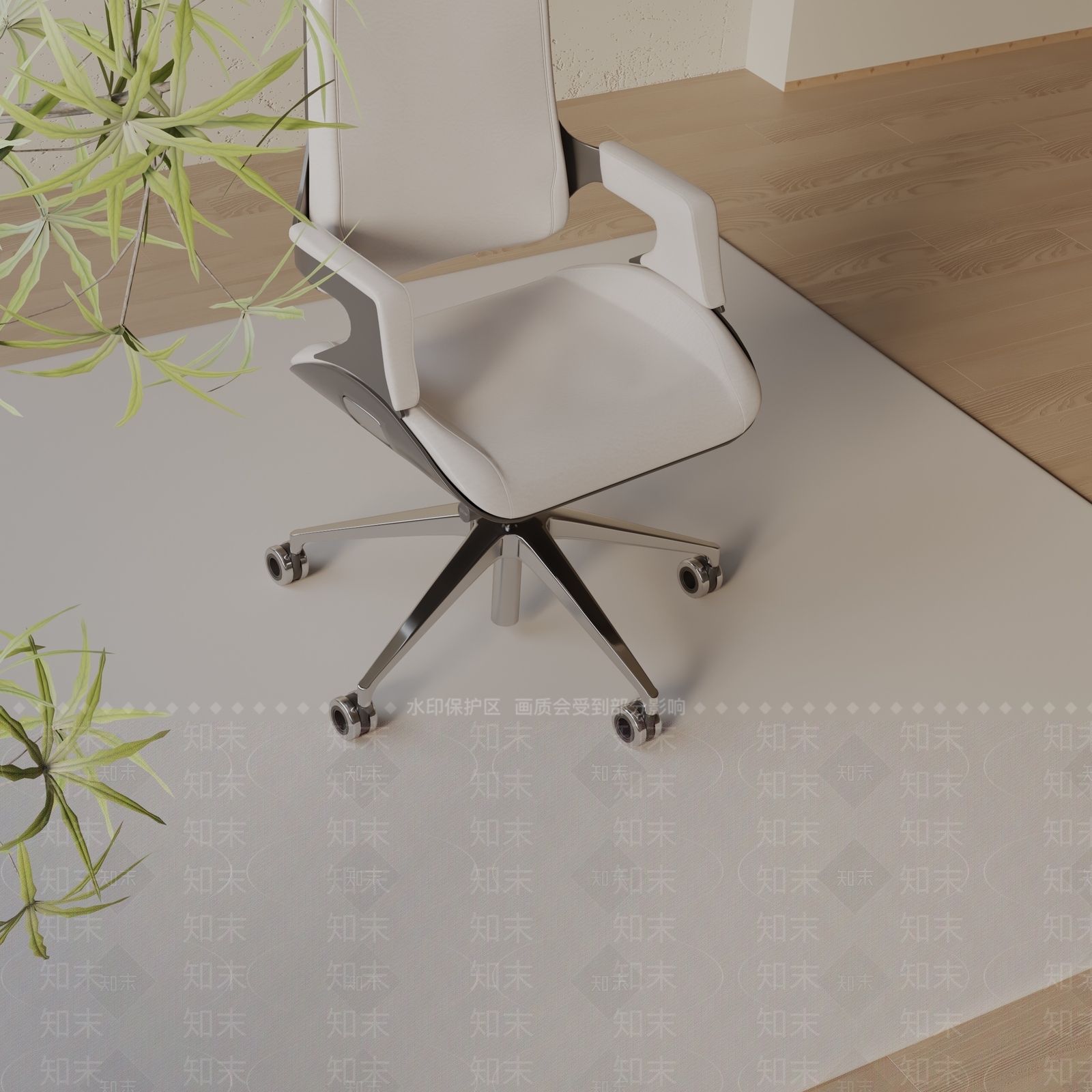 现代办公椅3D模型下载【ID:1197633863】