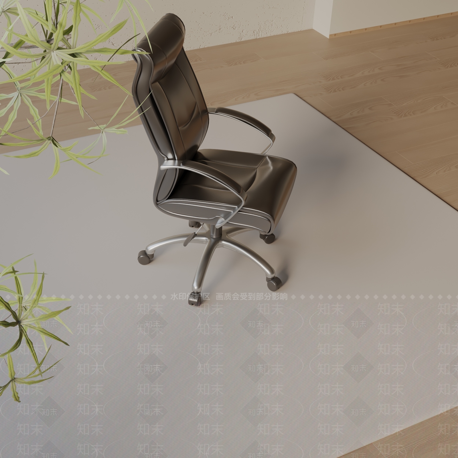 现代办公椅3D模型下载【ID:1197634261】