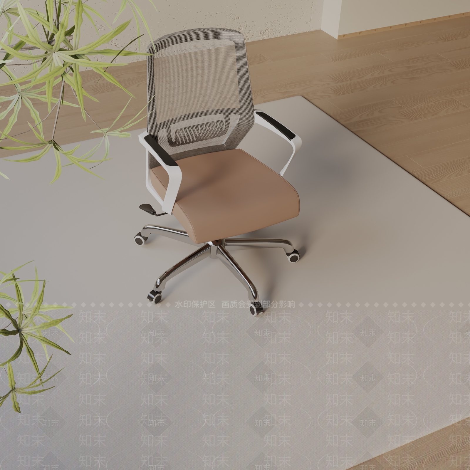 现代办公椅3D模型下载【ID:1197634581】