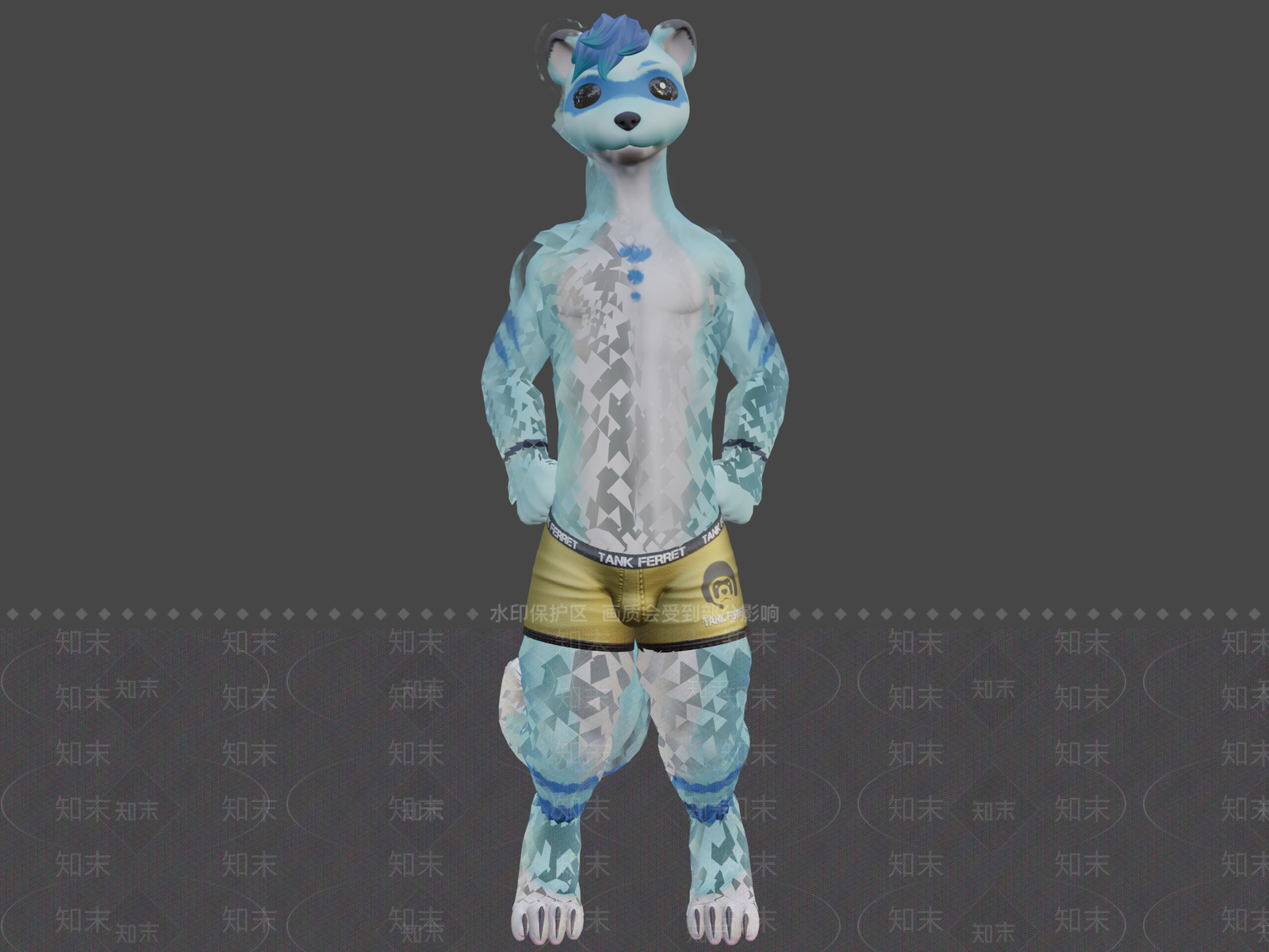 爬行类动物3D模型下载【ID:1197634718】
