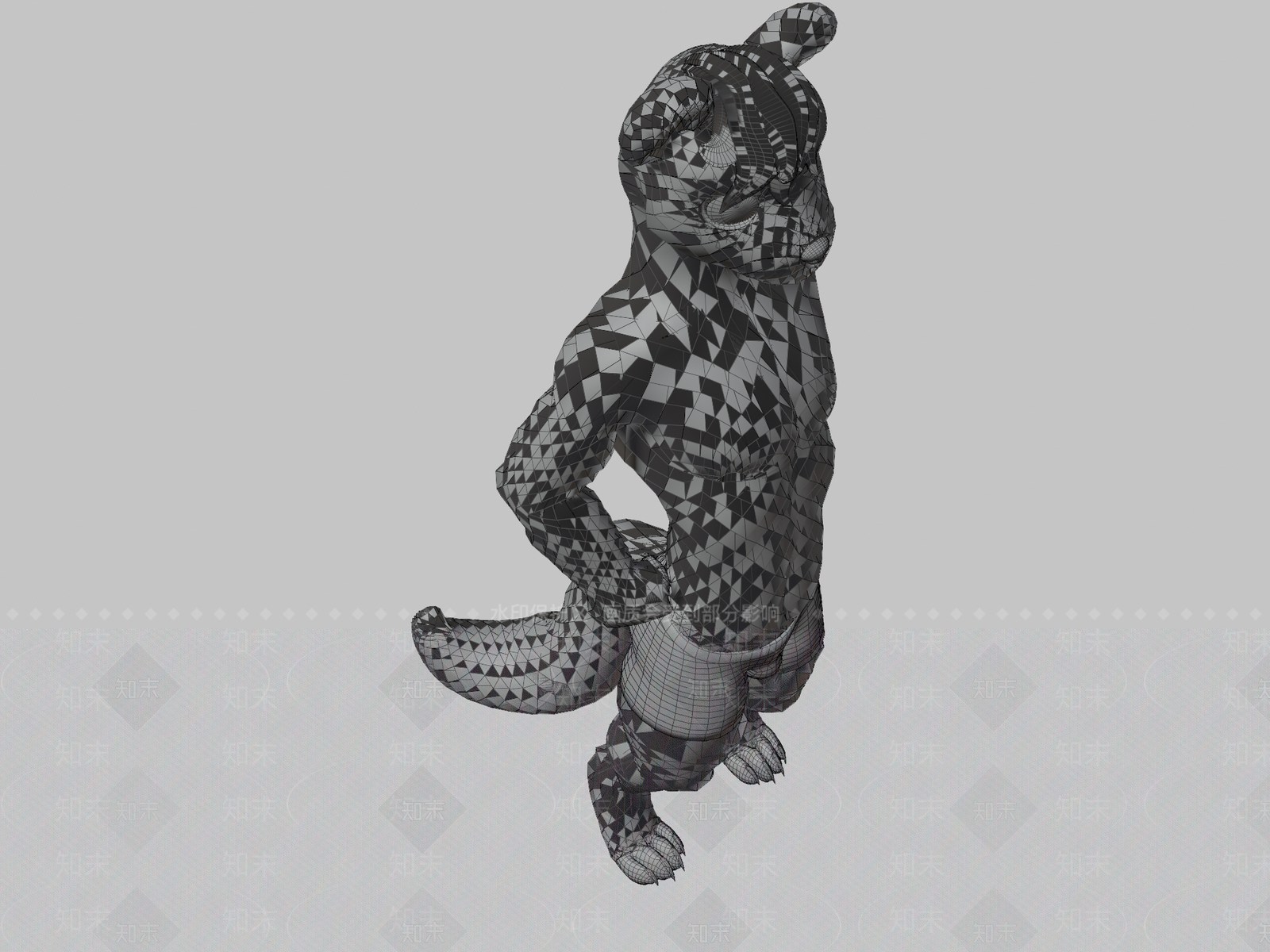 爬行类动物3D模型下载【ID:1197634718】