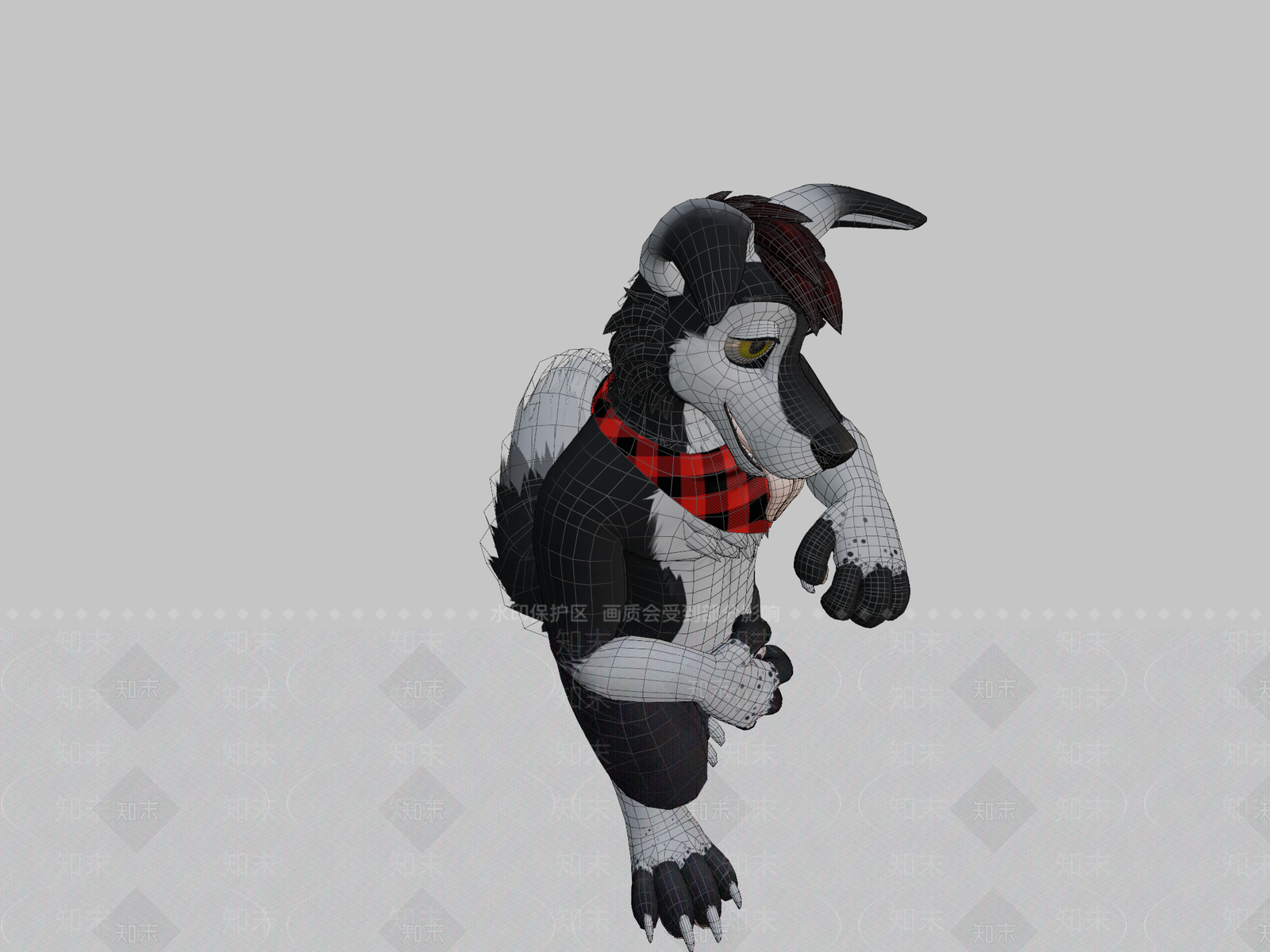 虚拟人物3D模型下载【ID:1197636691】