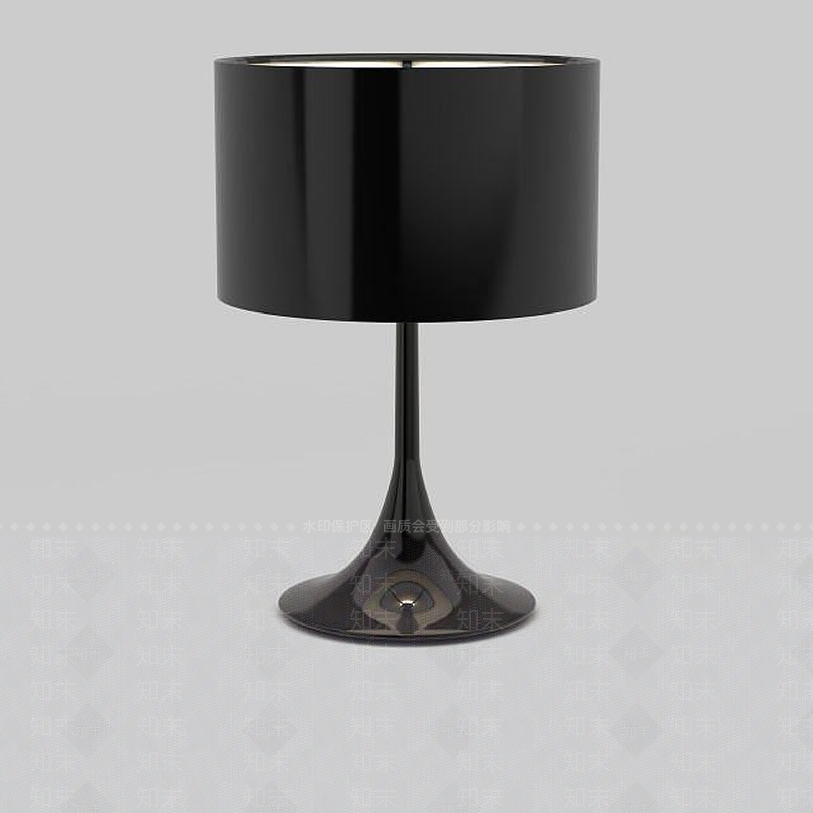 现代客厅台灯3D模型下载【ID:1197637830】