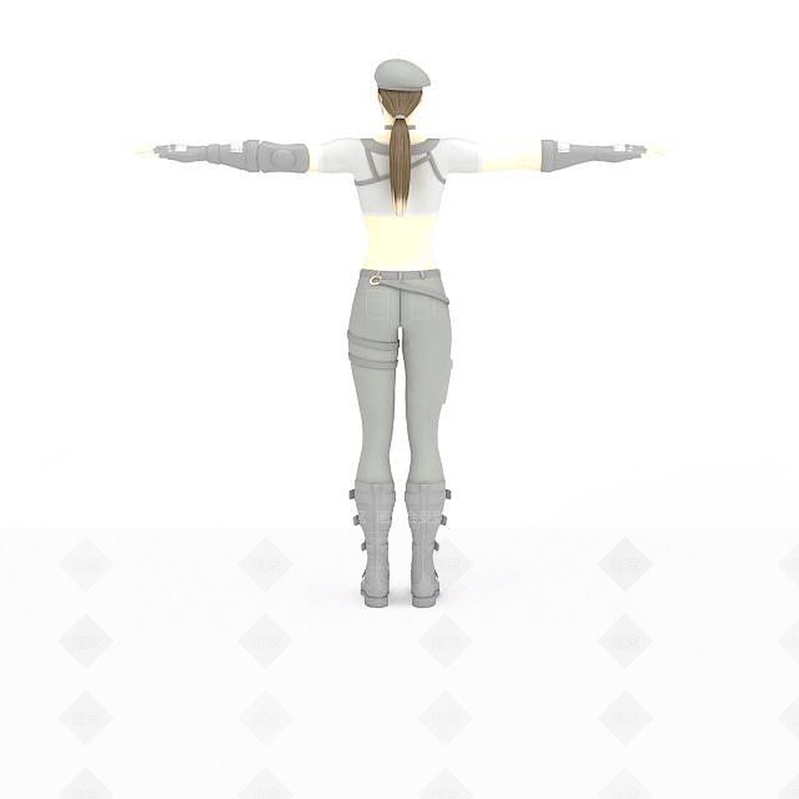 现代动漫人物3D模型下载【ID:1197638525】