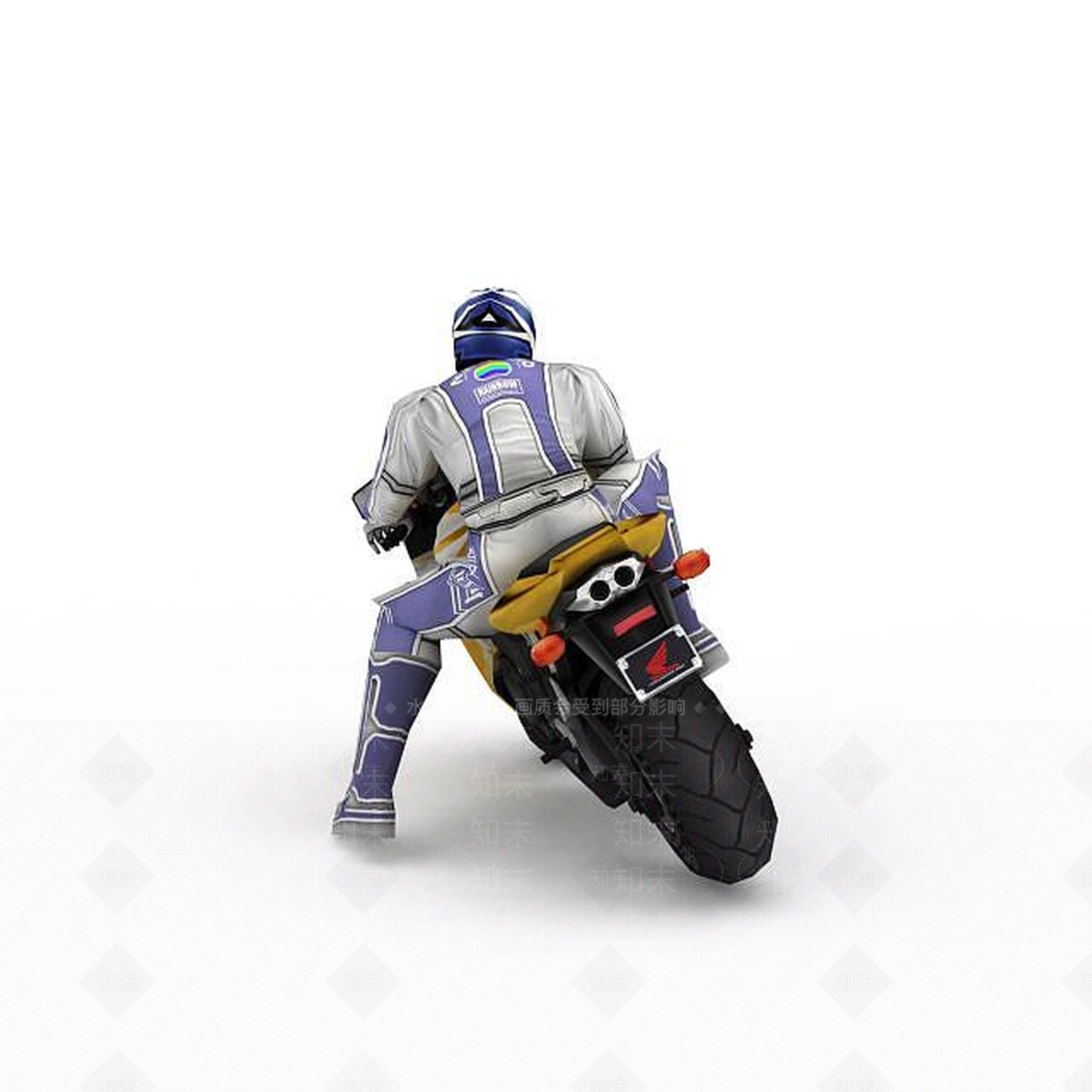现代摩托车3D模型下载【ID:1197638650】