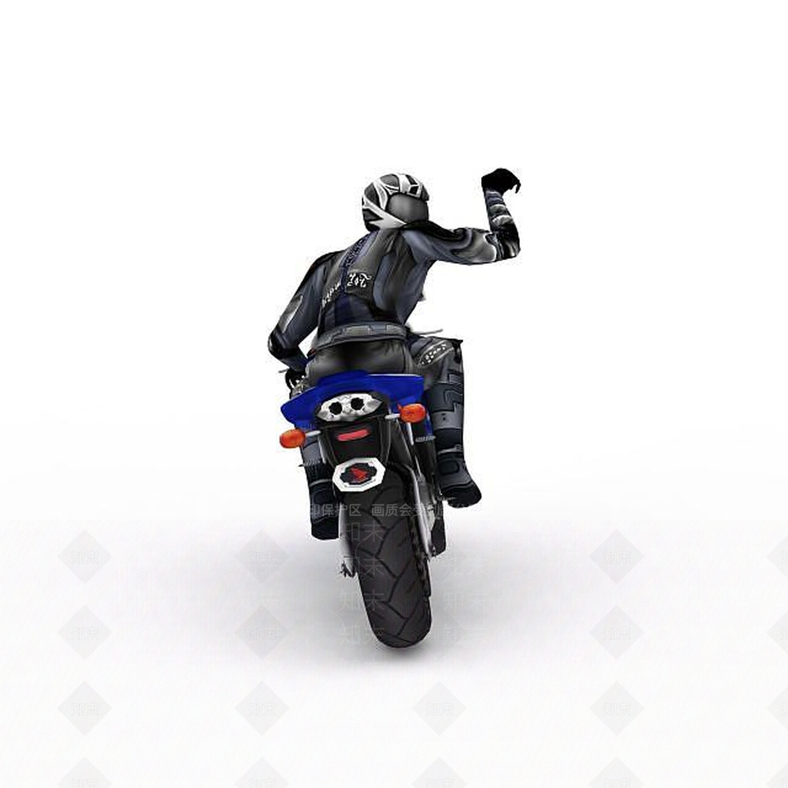 现代高性能摩托3D模型下载【ID:1197638735】