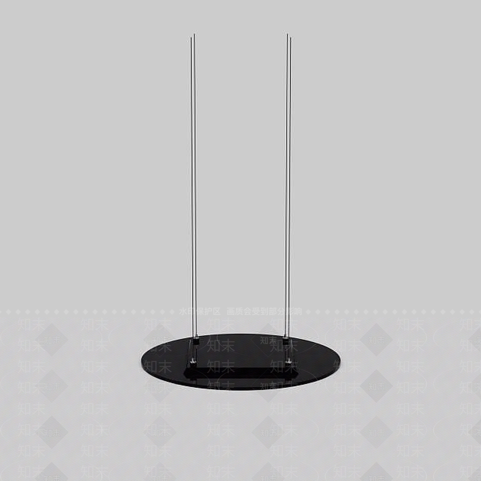 现代圆形吊灯3D模型下载【ID:1197638876】