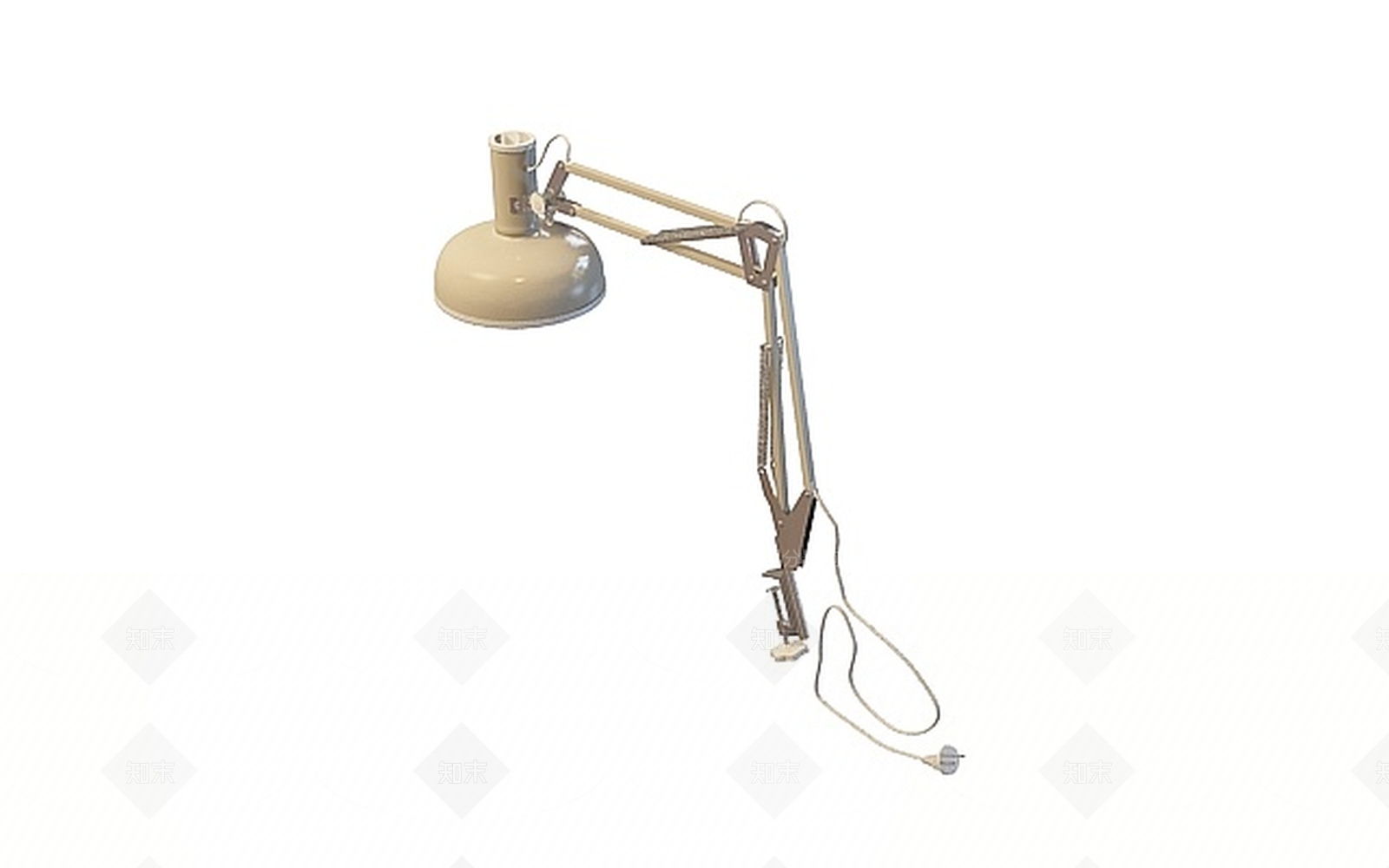 现代书房台灯3D模型下载【ID:1197639363】