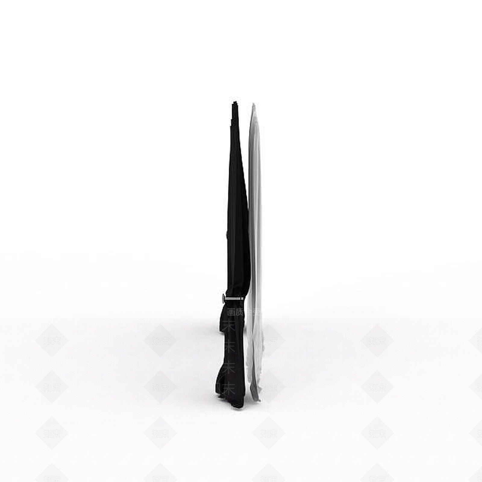 现代客厅窗帘3D模型下载【ID:1197640017】