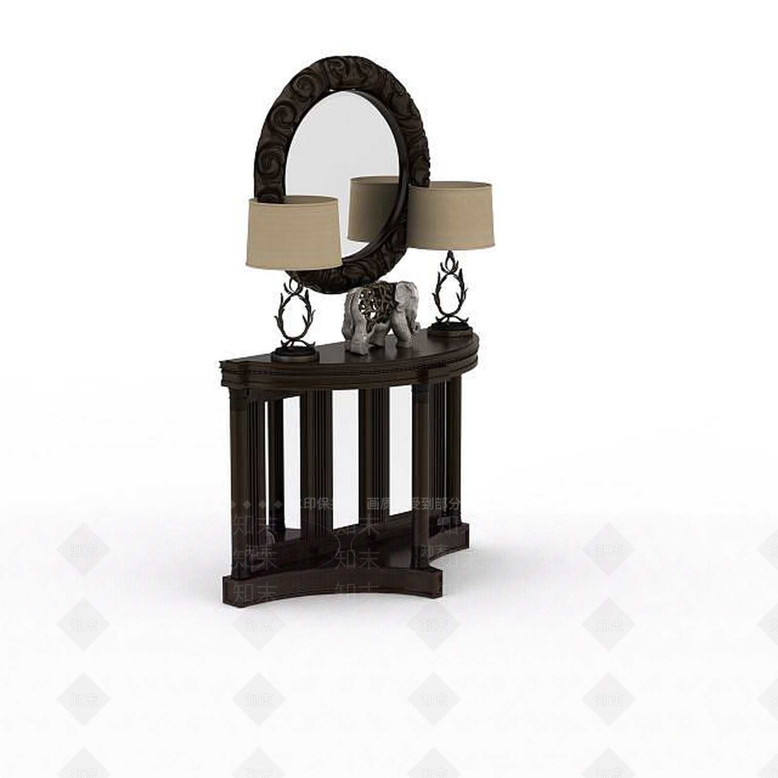 现代衣柜3D模型下载【ID:1197640585】