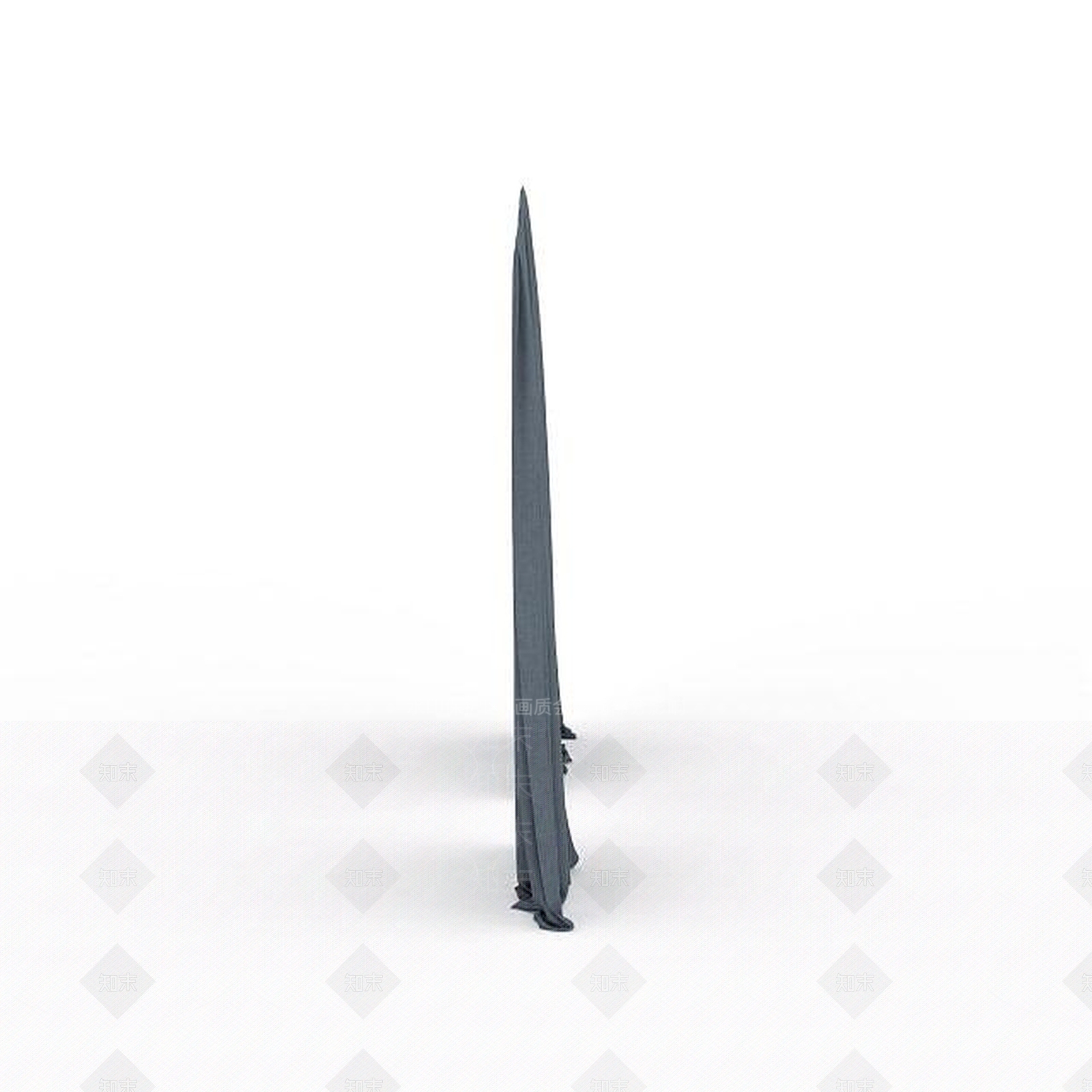 现代会议室落地窗帘3D模型下载【ID:1197640672】