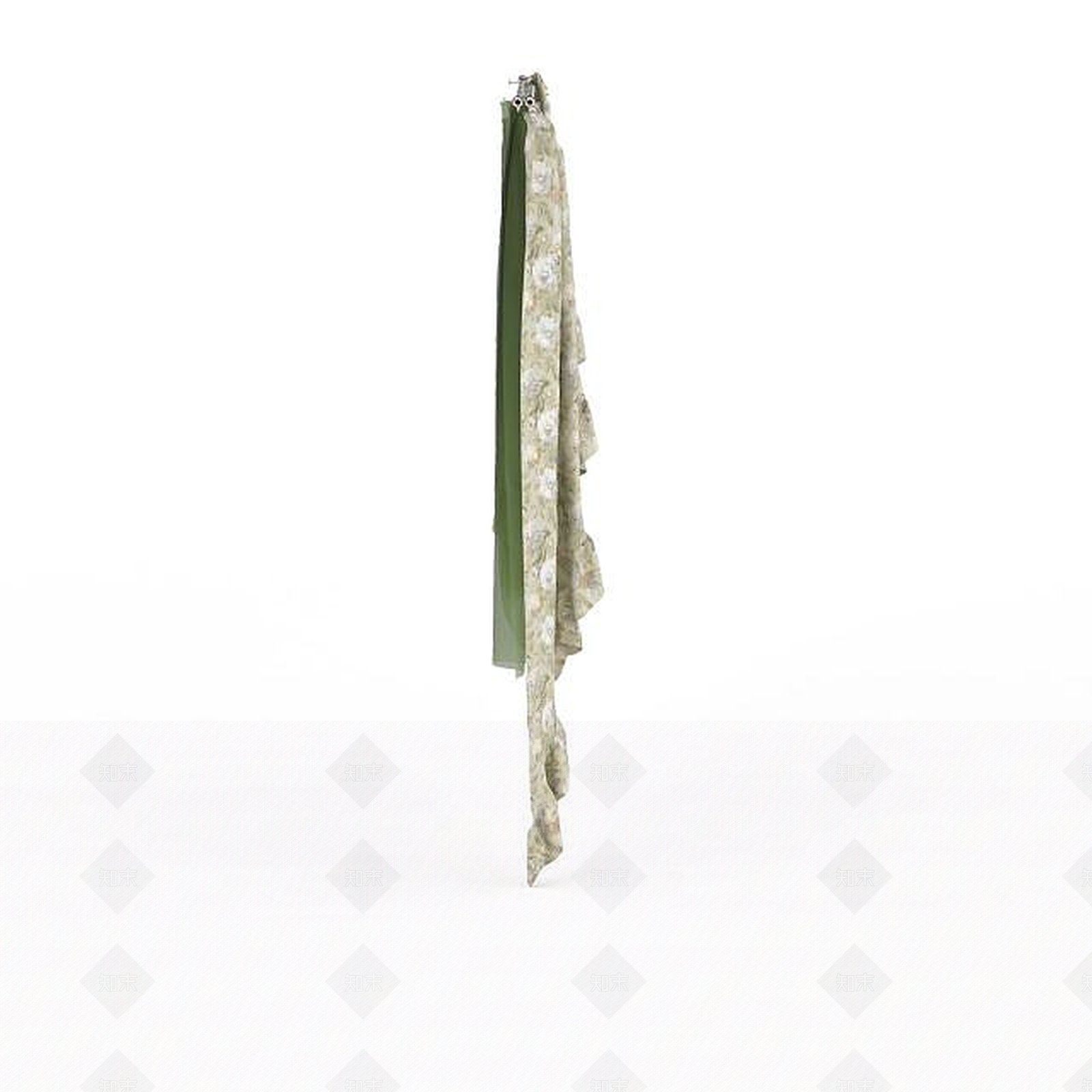 现代碎花窗帘3D模型下载【ID:1197641915】