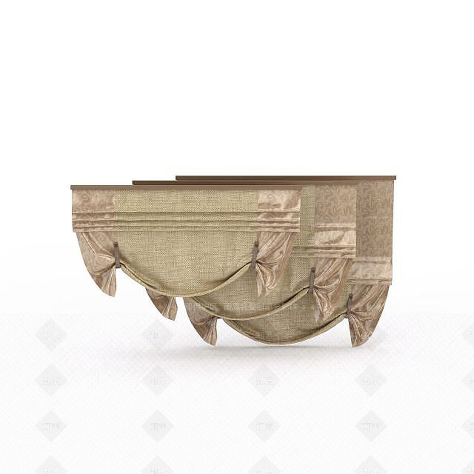 现代会议室窗帘3D模型下载【ID:1197642398】